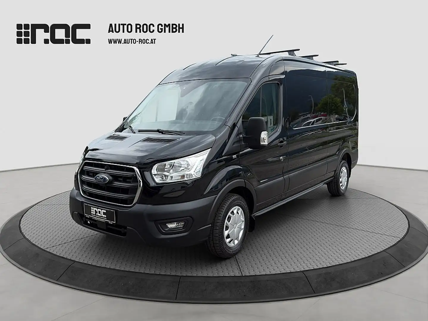 Ford Transit Kasten 2.0 EcoBlue L3H2 350 Limited AHK/STH/Dac... Zwart - 1
