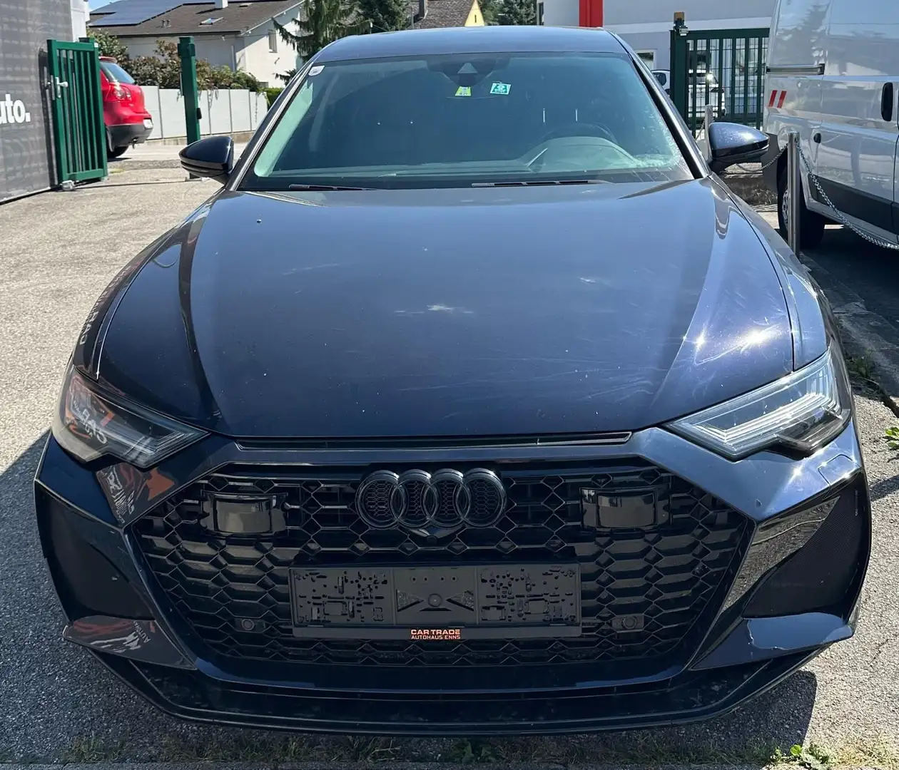 Audi A6 50 TDI quattro S-Line Bleu - 2