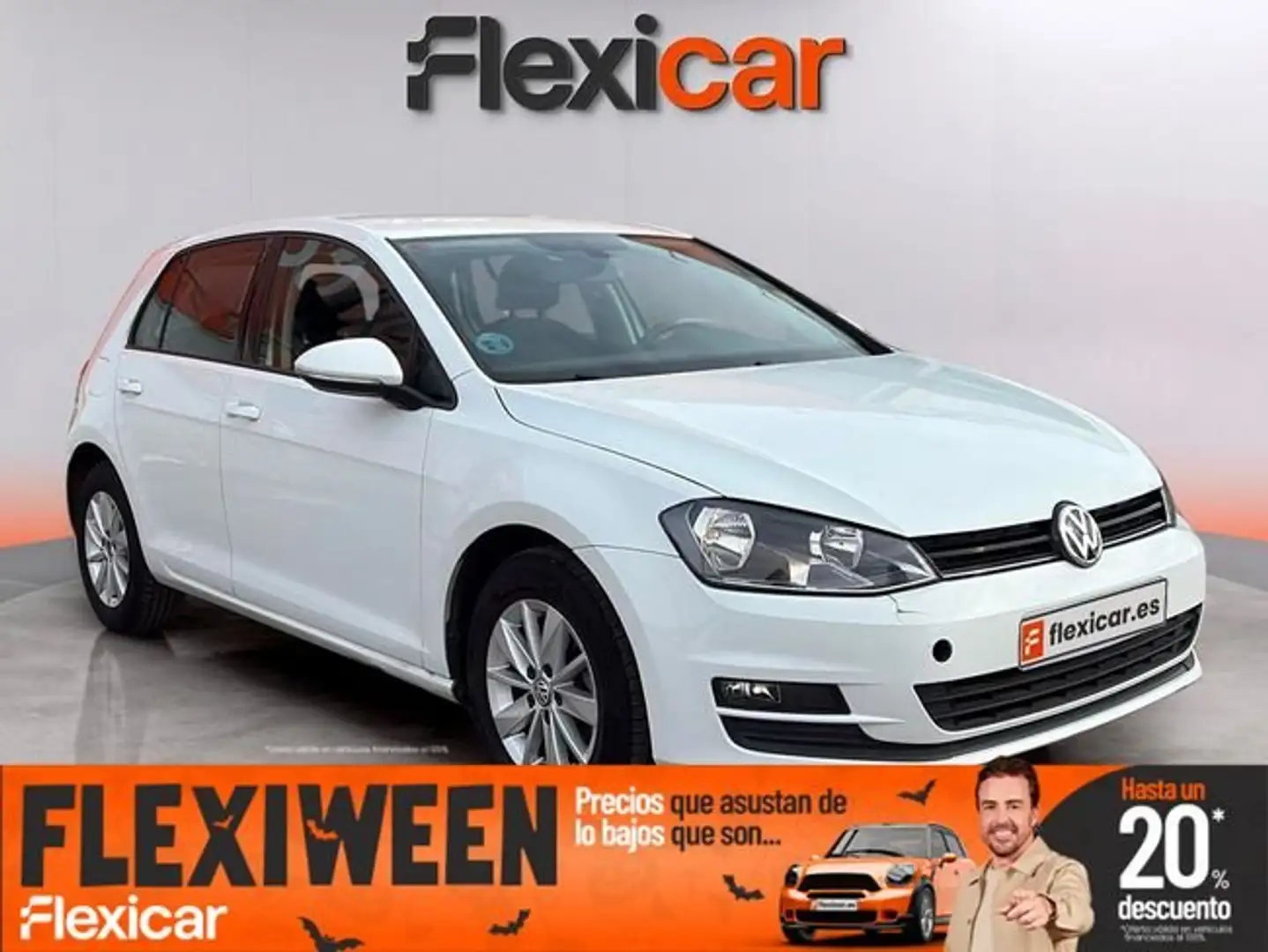 Volkswagen Golf 1.6TDI CR BMT Advance DSG 110 Blanco - 1