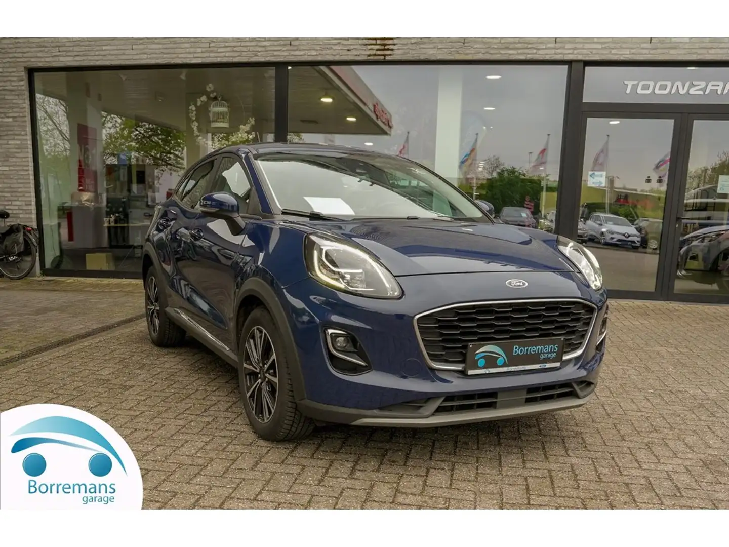 Ford Puma MHEV 92 KW TITANIUM carplay/navi/bleutooth/.... Bleu - 1