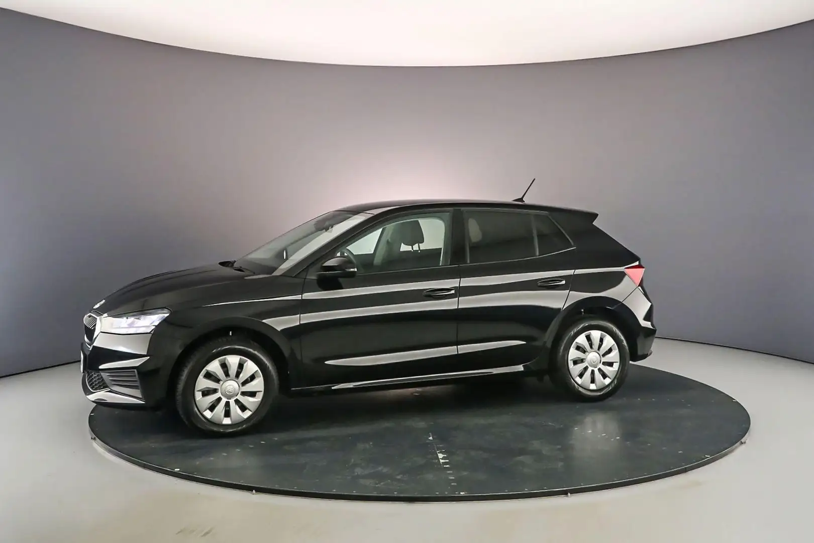 Skoda Fabia Ambition 1.0 TSI 95pk Cruise control, Airco, DAB, Zwart - 2