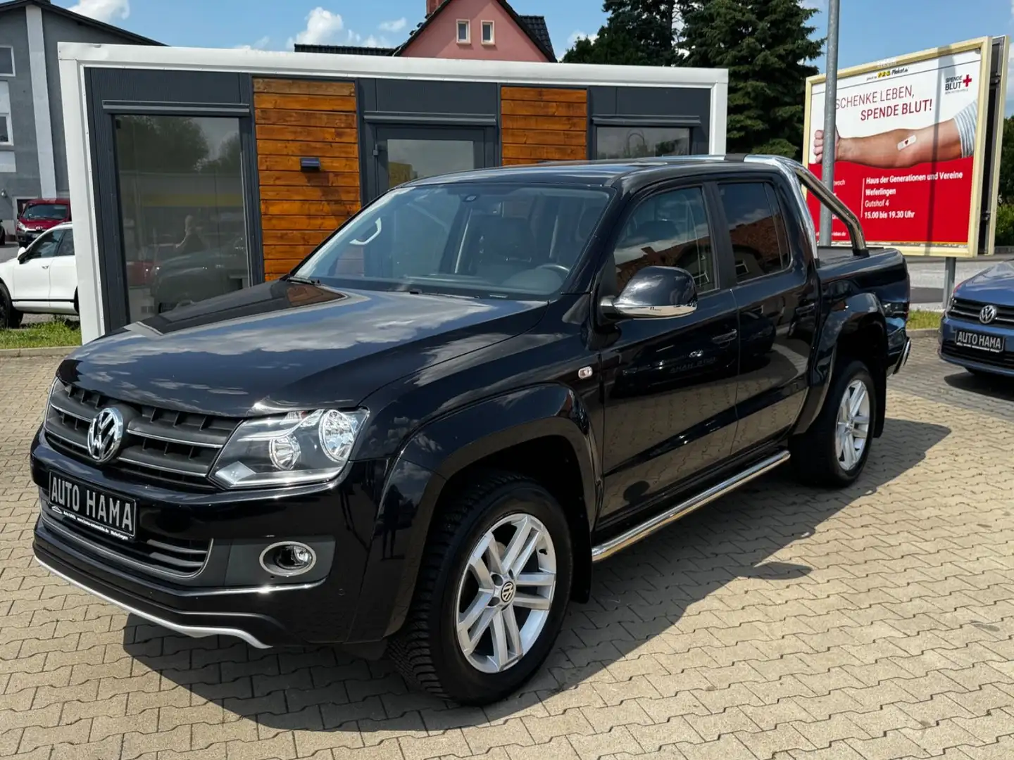 Volkswagen Amarok Highline DoubleCab 4Motion DSG Чёрный - 2