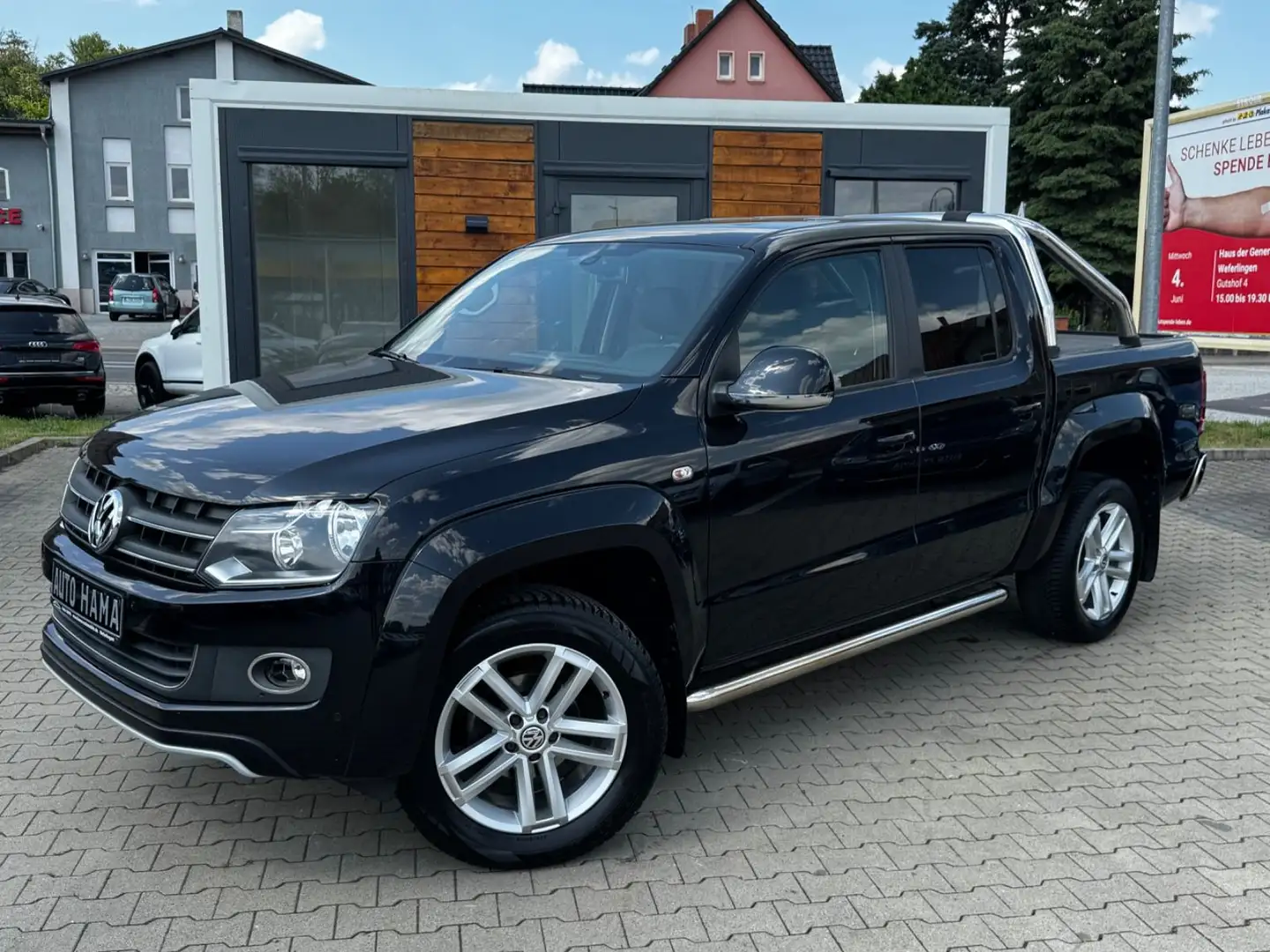 Volkswagen Amarok Highline DoubleCab 4Motion DSG Чёрный - 1