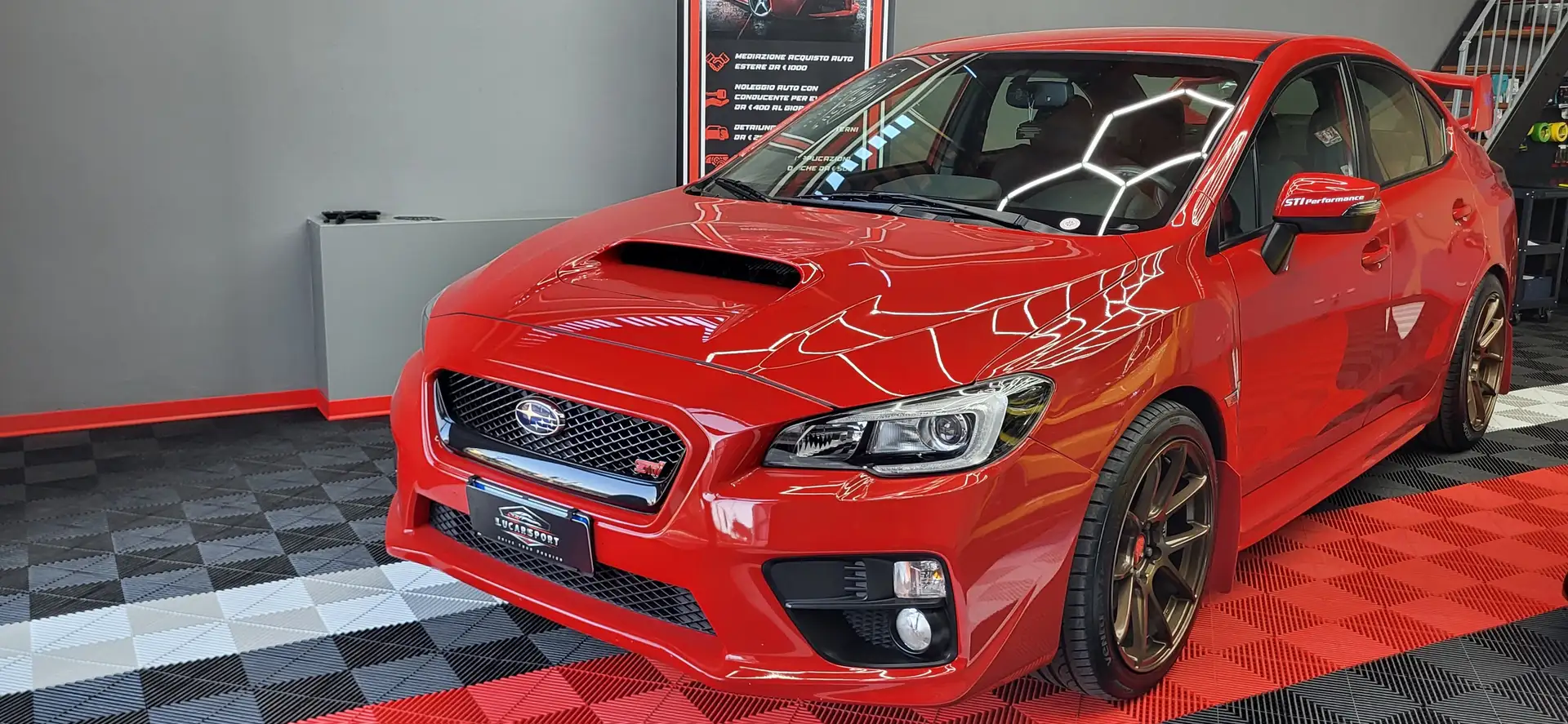 Subaru WRX WRX STI 2.5 Rouge - 1
