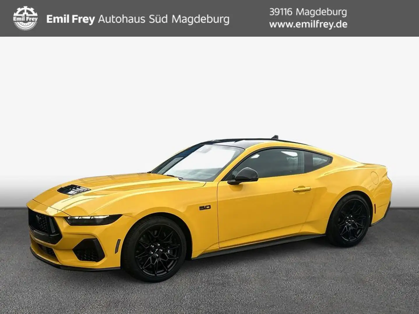 Ford Mustang Fastback 5.0 Ti-VCT V8 Aut. GT 328 kW, 2-t Gelb - 1