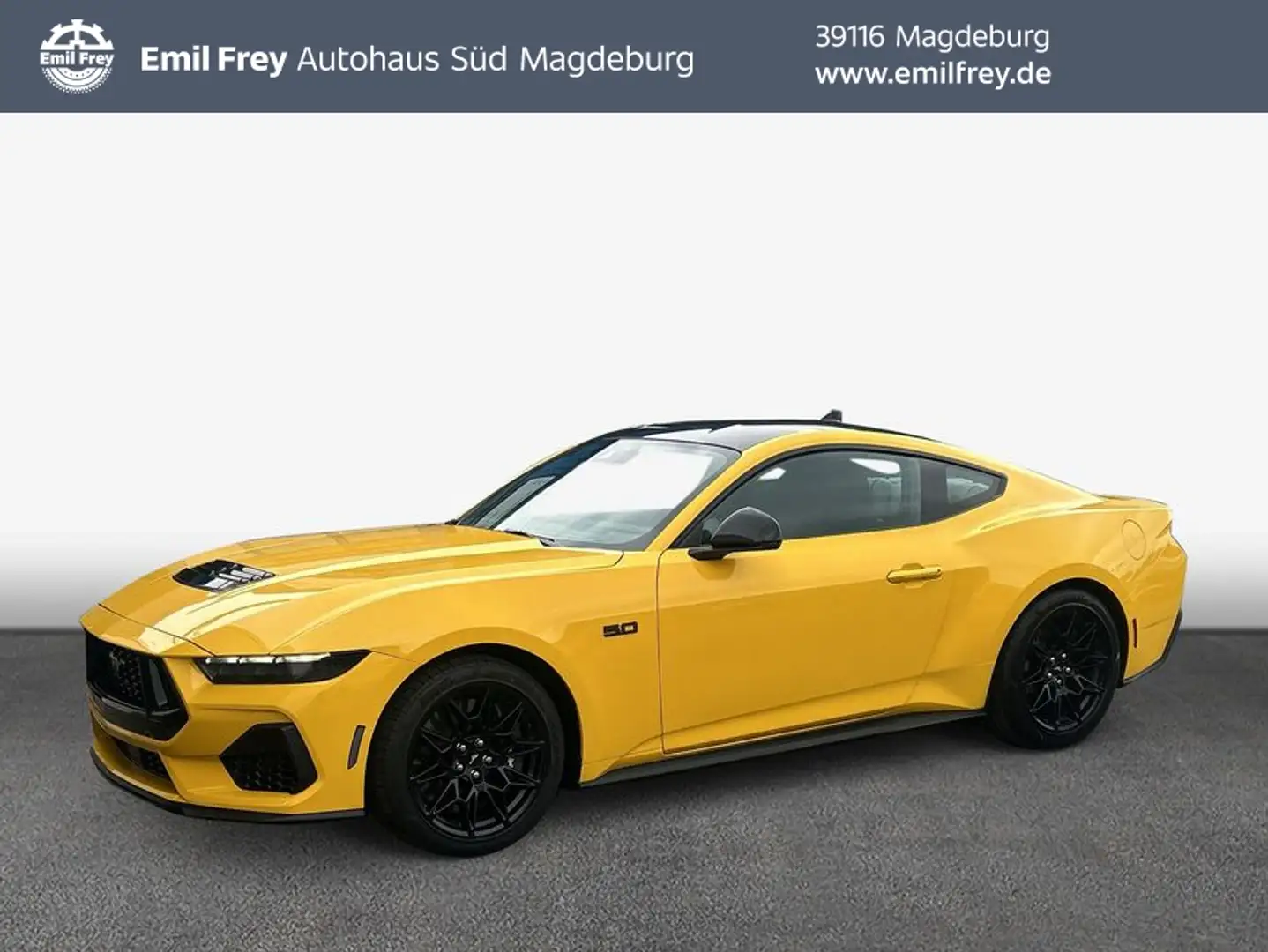 Ford Mustang Fastback 5.0 Ti-VCT V8 Aut. GT 328 kW, 2-t Yellow - 1