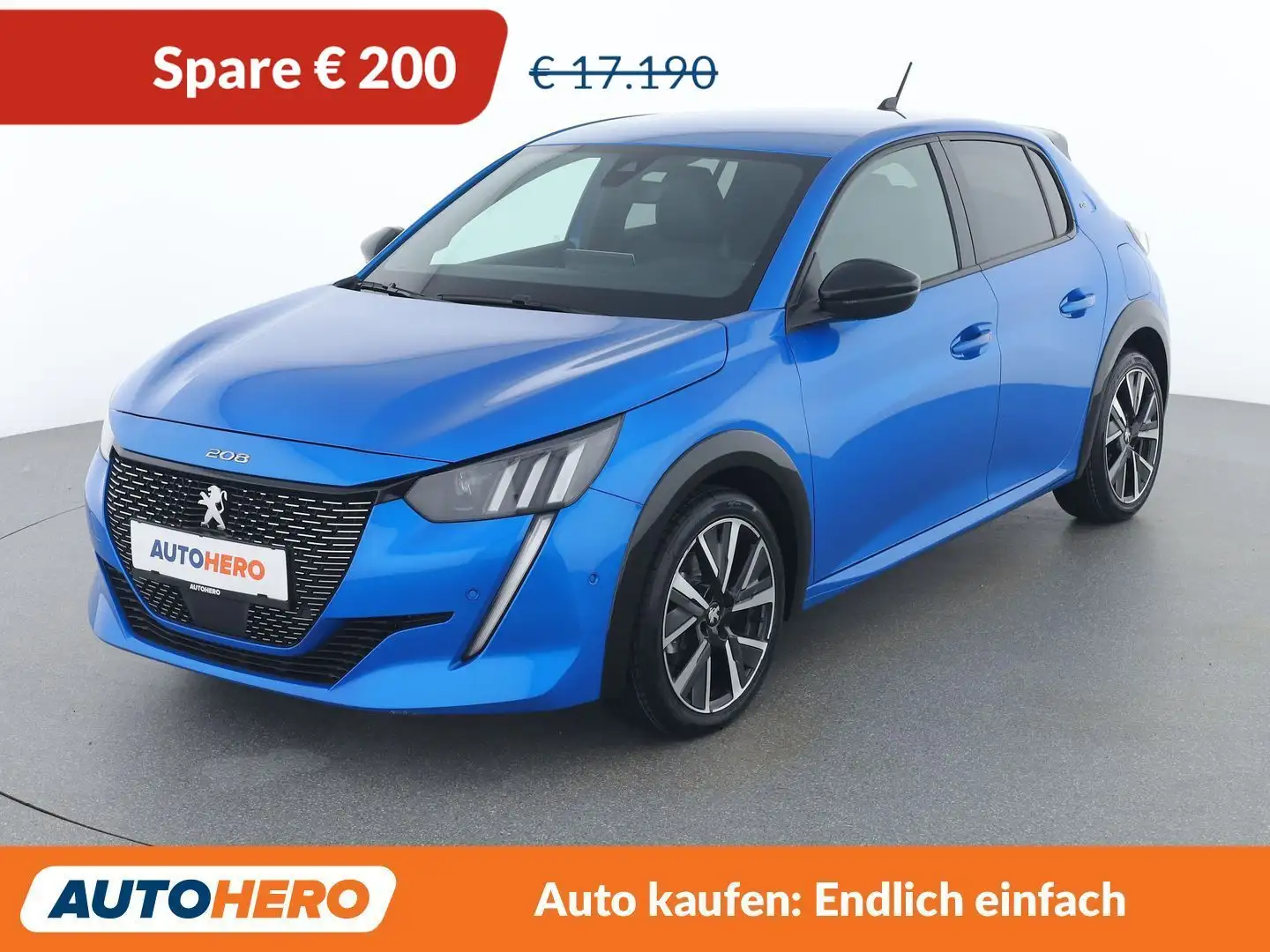 Peugeot 208 1.2 PureTech GT Line Blau - 1