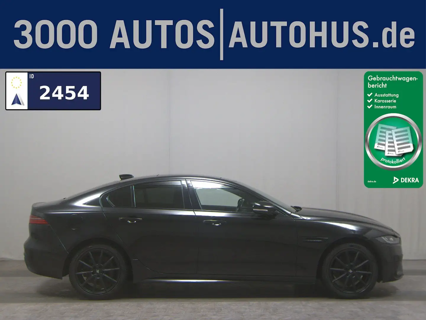Jaguar XE D180 AWD R-Dynamic Navi LED Leder HuD RFK Noir - 1