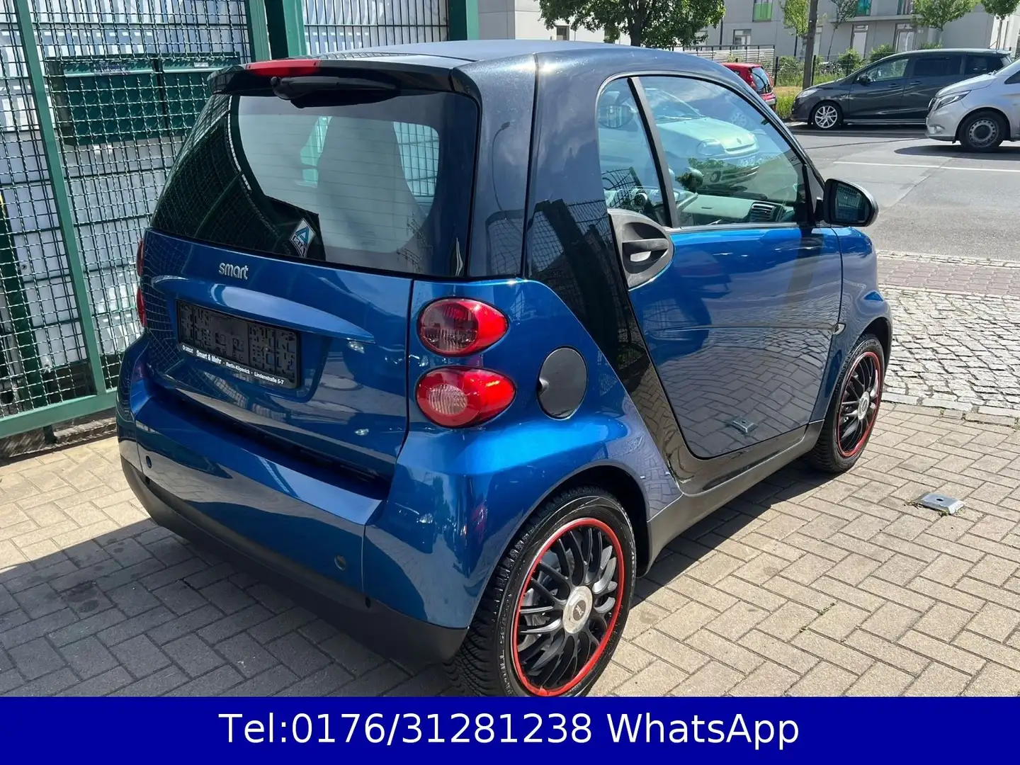 smart forTwo !! Automatik !! Klima !! Tüv 12.25 !! Modrá - 2