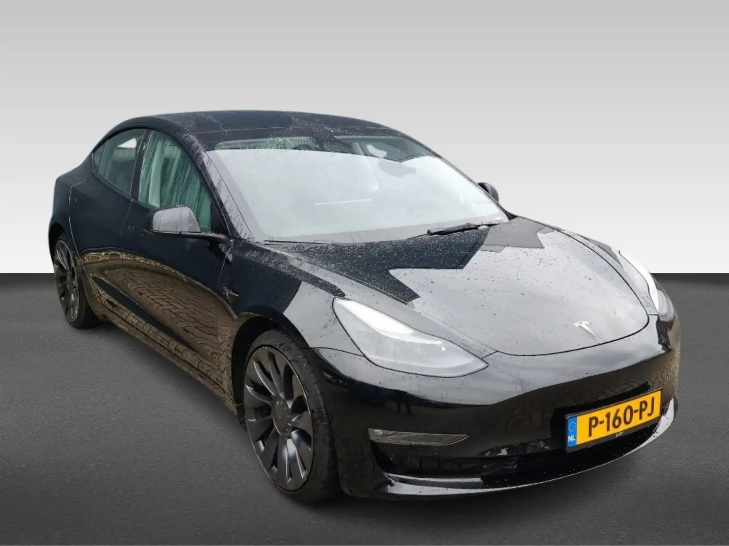 Tesla Model 3 Performance Dual Motor AWD 75KWH 463PK PANO LEDER Noir - 2