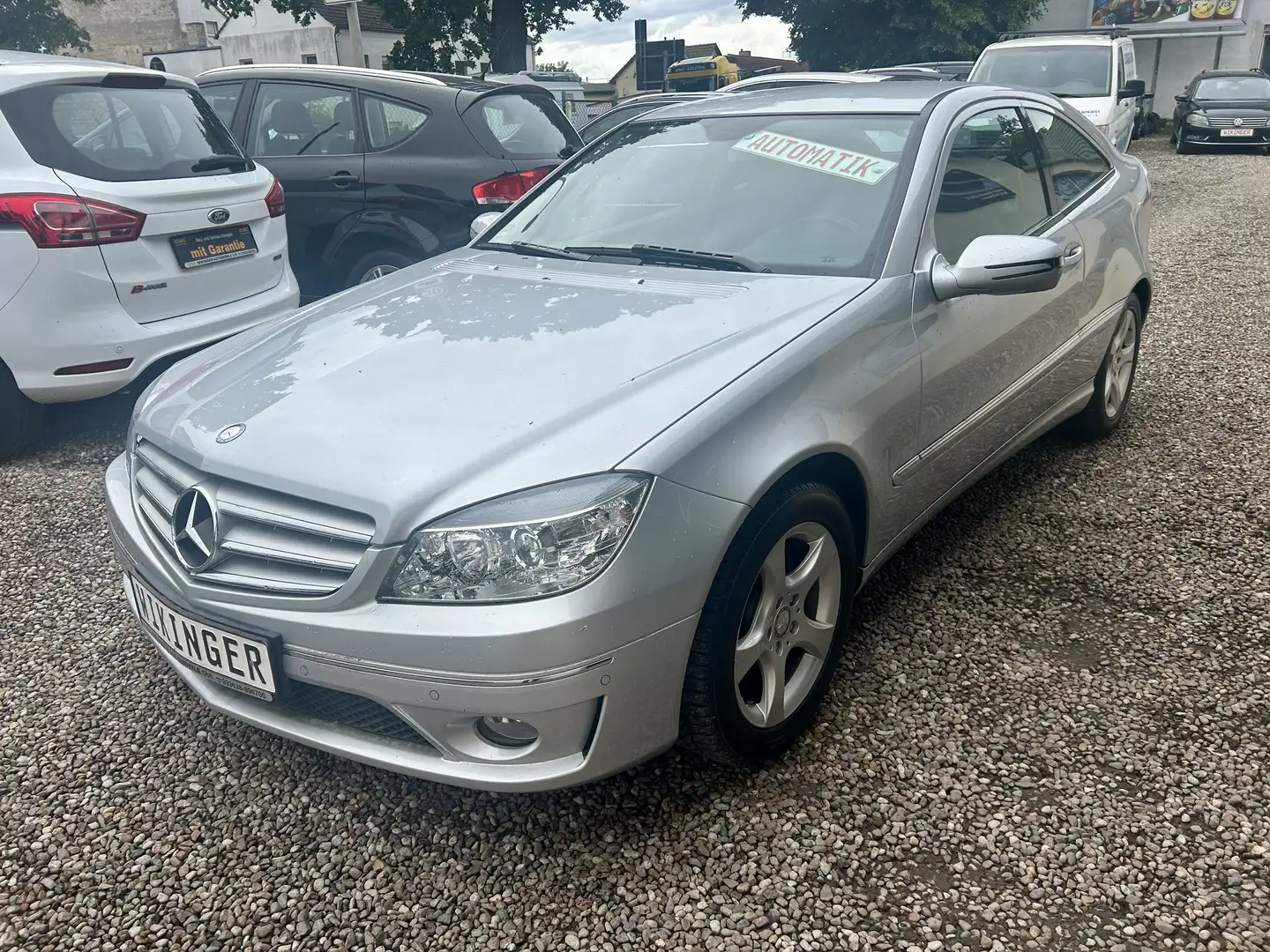 Mercedes-Benz CLC 180 Kompressor Autom. * 2. Besitzer * Scheckheft Серебристый - 1