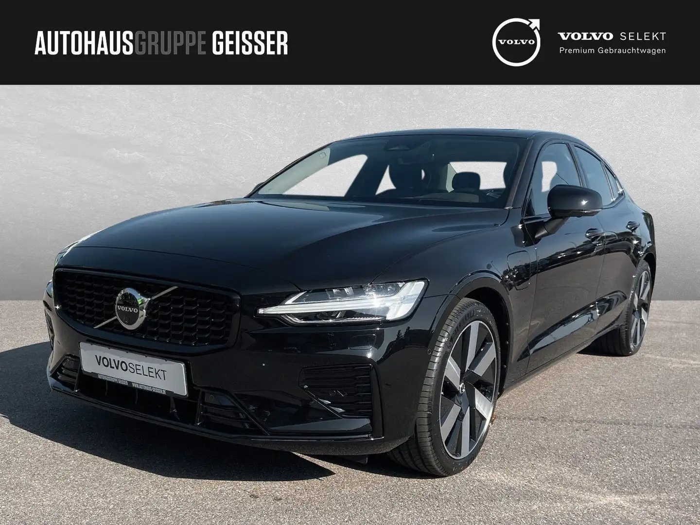Volvo S60 T8 AWD Recharge Ultimate Dark ACC BLIS SD Schwarz - 1