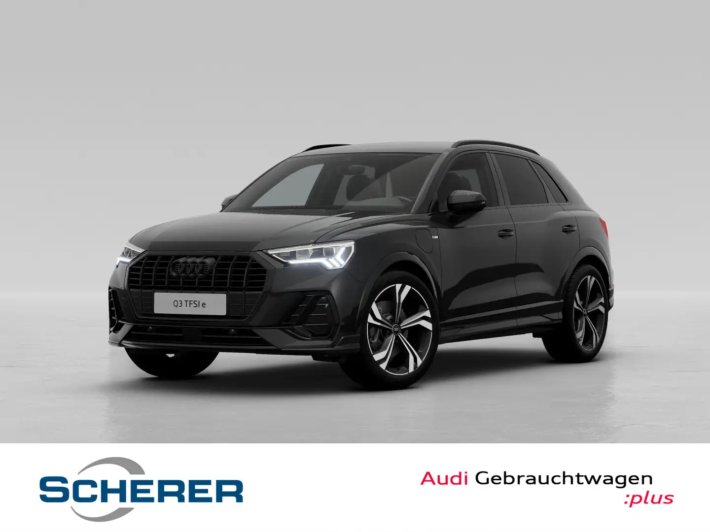 Audi Q3 45 TFSI e S line S tronic NAVI LED RK PD Noir - 1