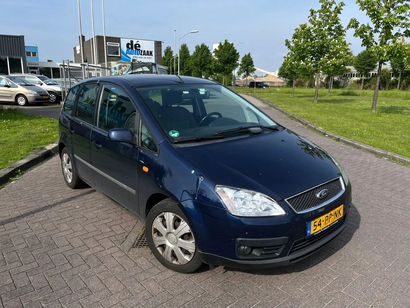 Ford Focus C-Max 1.8-16V Trend NW APK Airco Schermpje! Blauw - 2