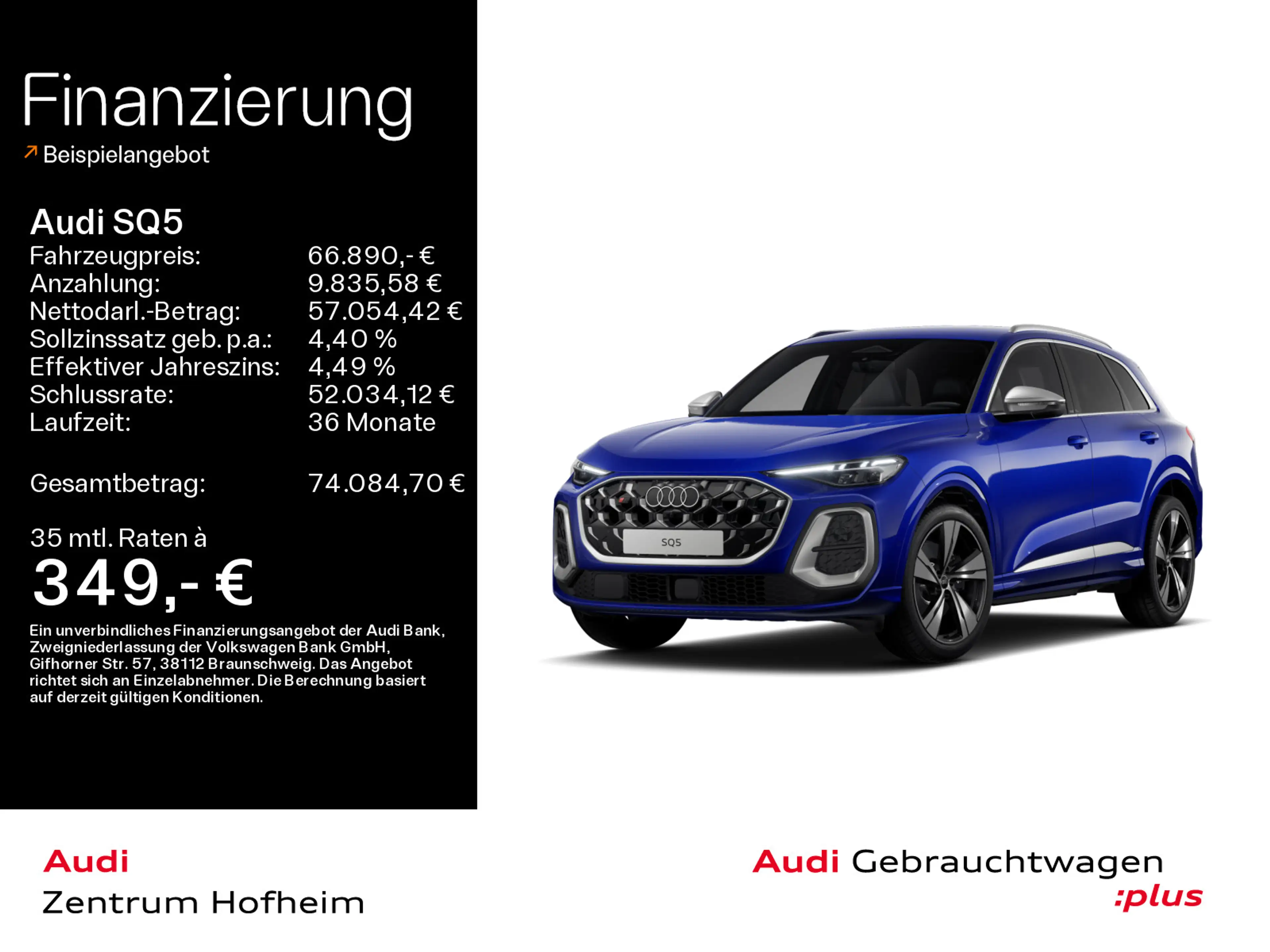 Audi SQ5 TFSI S tro*Air*B&O*HUD*Matrix*Virtual*Navi+*