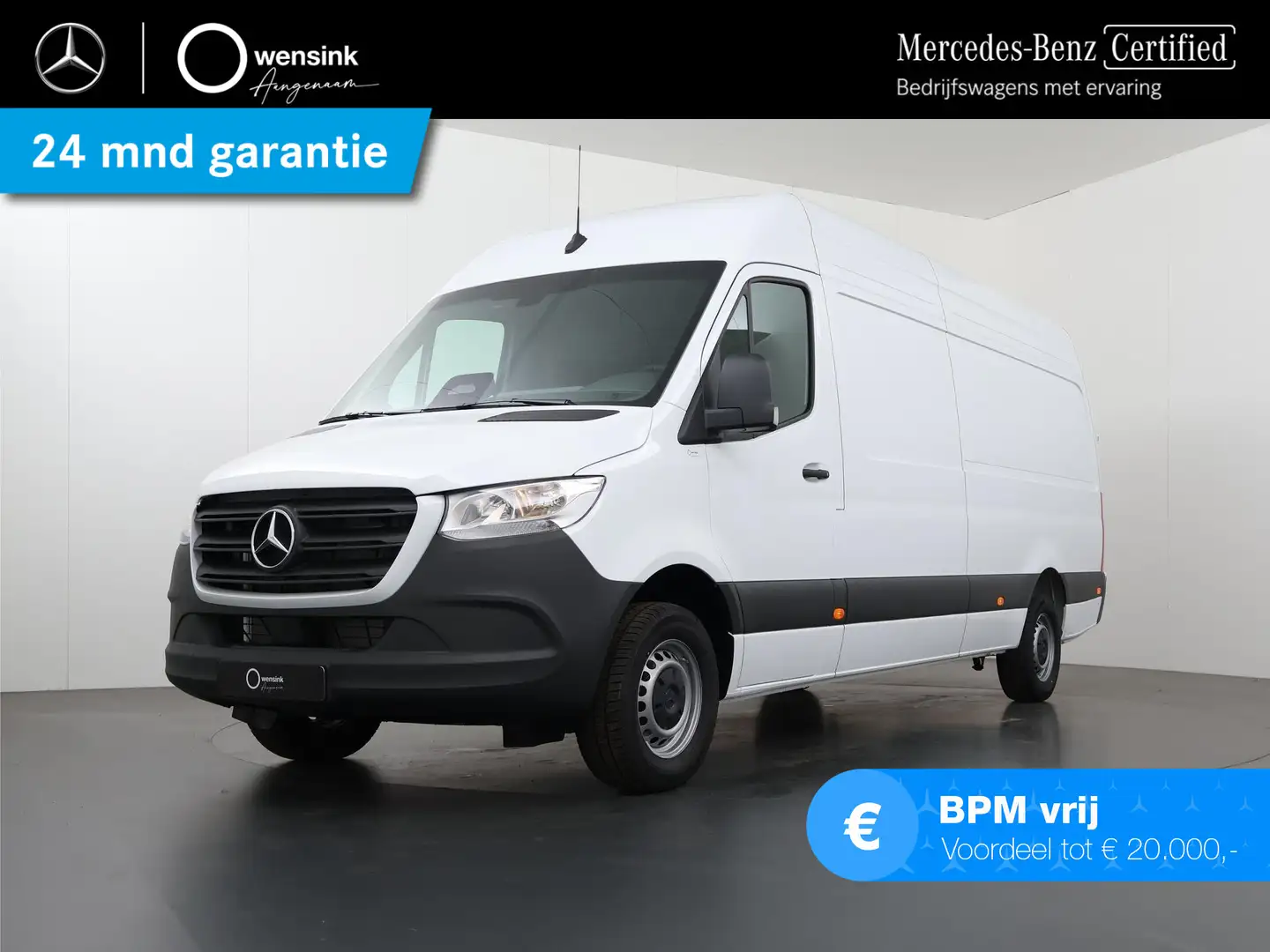 Mercedes-Benz Sprinter 315 L3H2 RWD PRO Automaat | BPM VRIJ | Geveerde St Bianco - 1