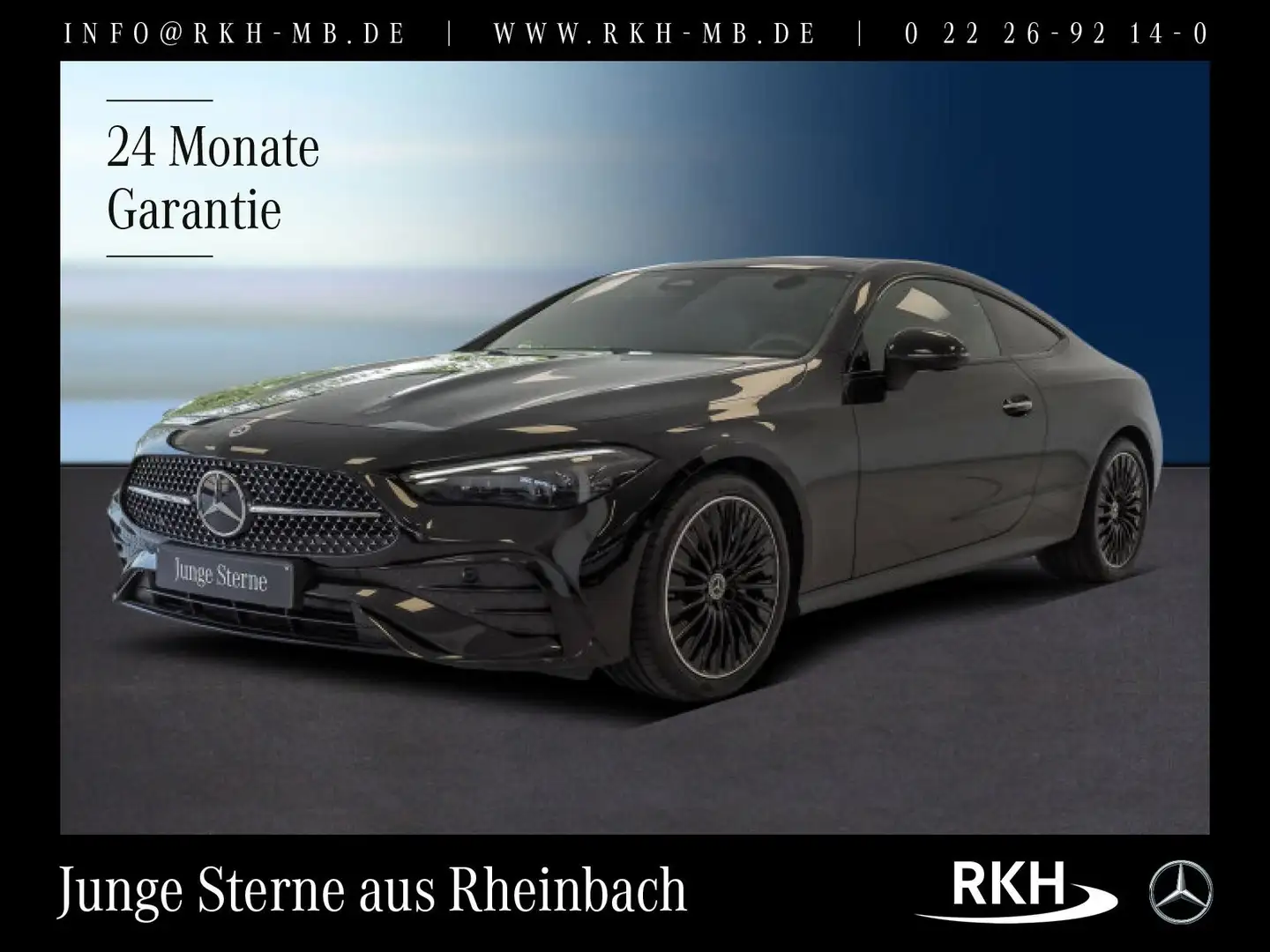 Mercedes-Benz CLE 200 CLE 200 Coupé AMG Line Night/Pano/Kamera/Totw. Noir - 1