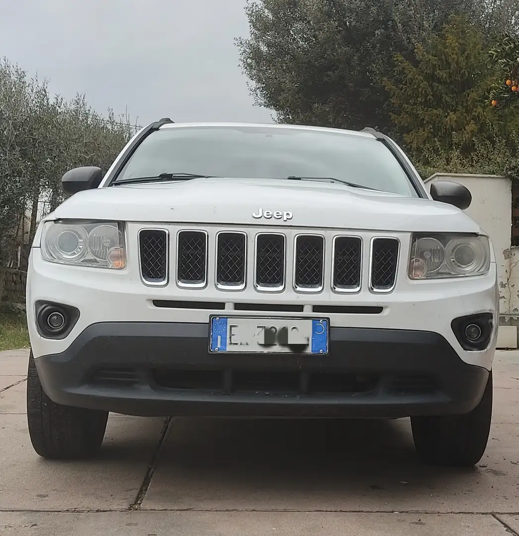 Jeep Compass 2.2 crd Limited 4wd 163cv Bianco - 1