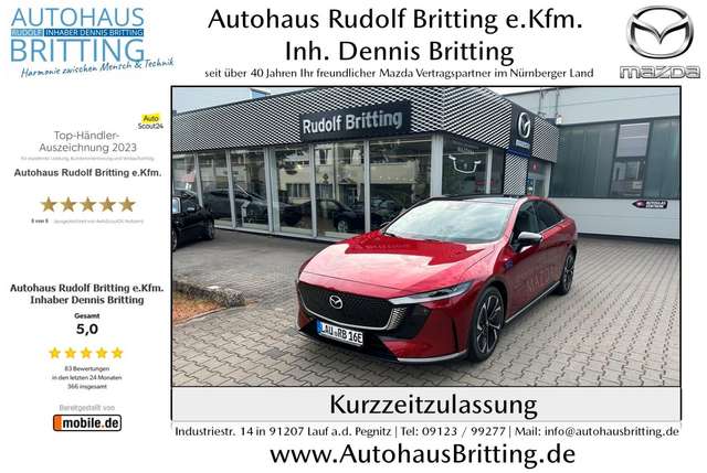 Imagine Mazda 6e EV Elektro 258PS Heckantrieb Takumi Plus