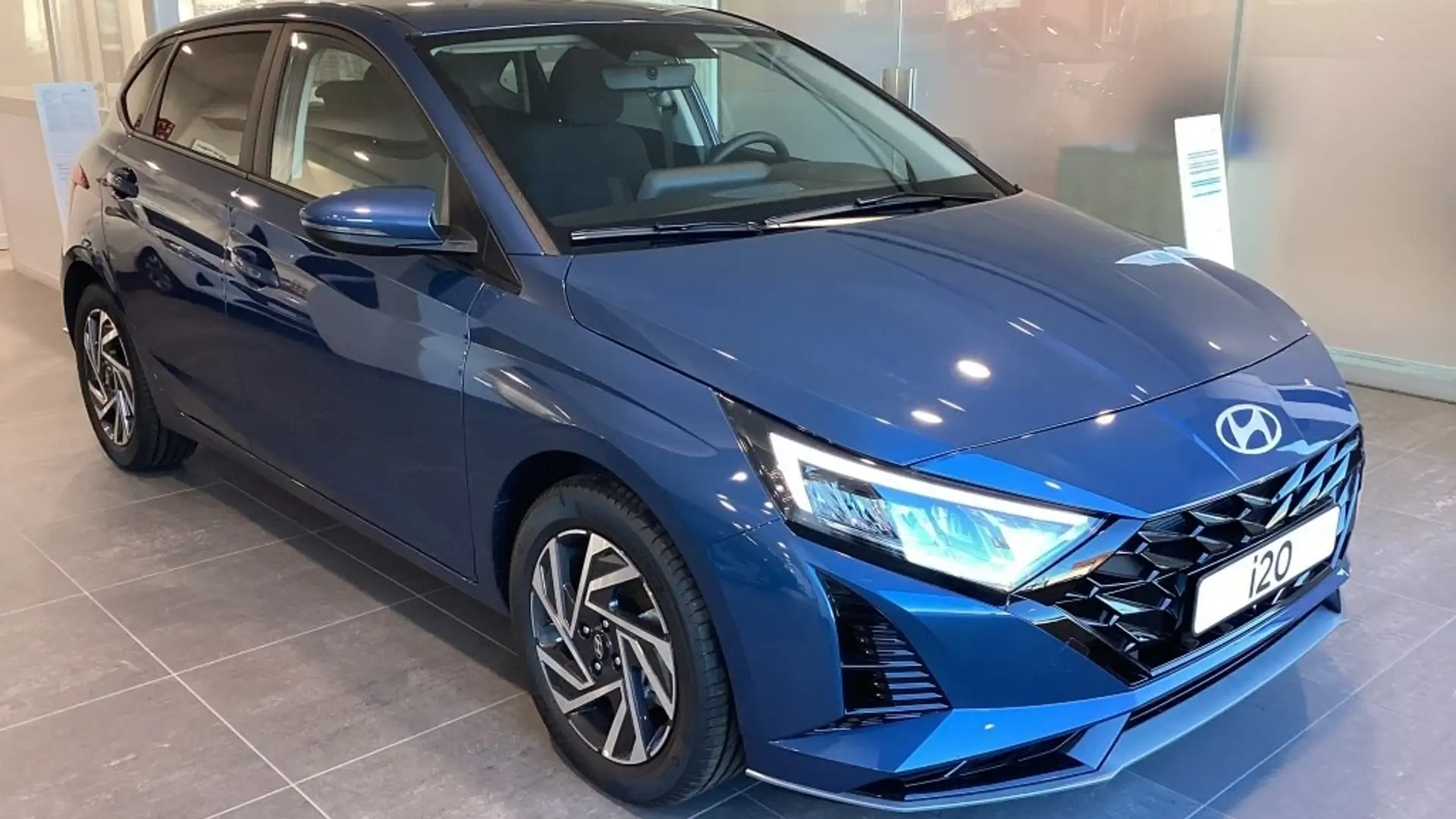 Hyundai i20 1.0 TGDI Klass 48V 100 Azul - 1