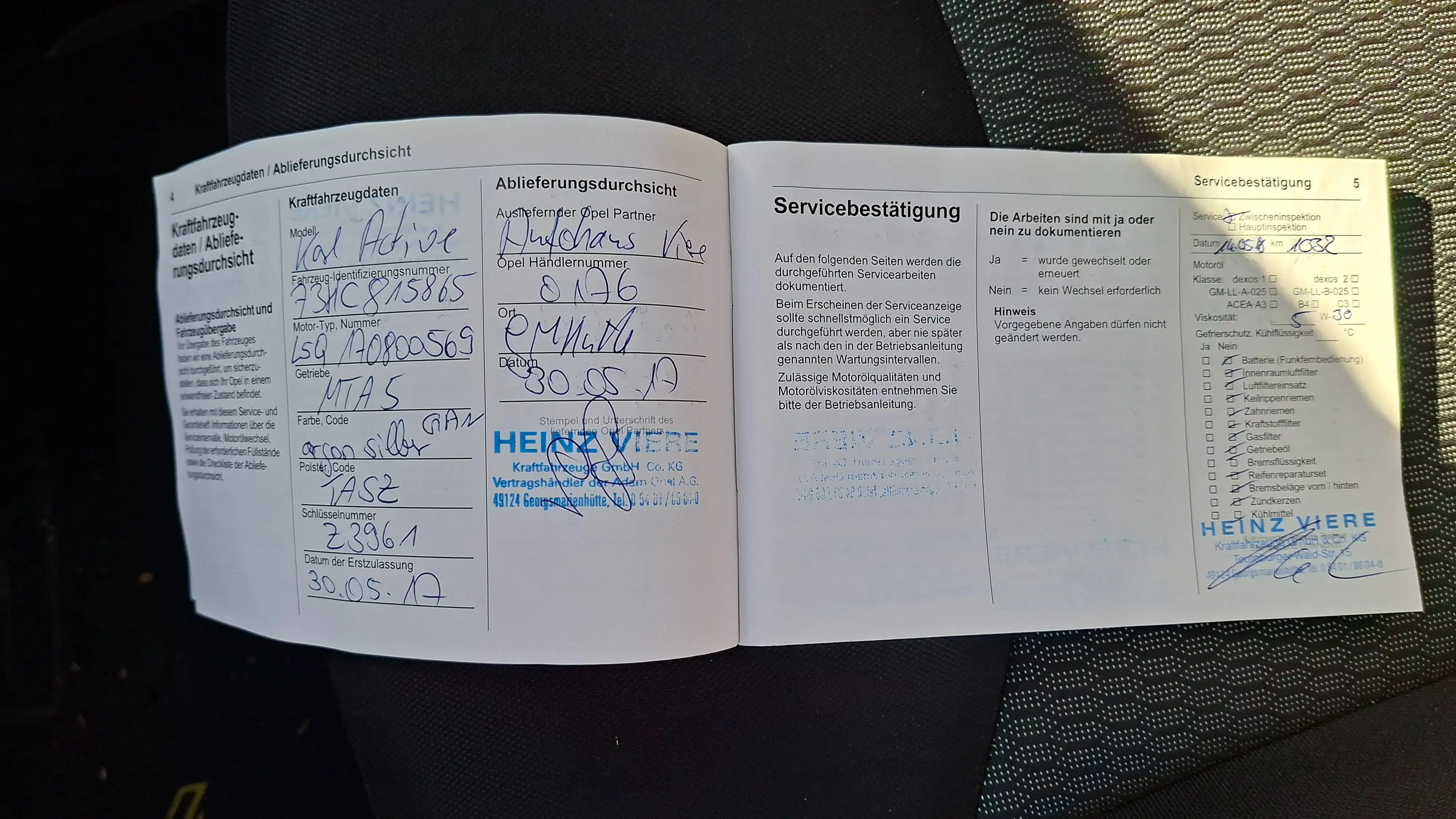 Opel Karl Karl 1.0 Automatik erst 7229 KM !! Klima — photo 12