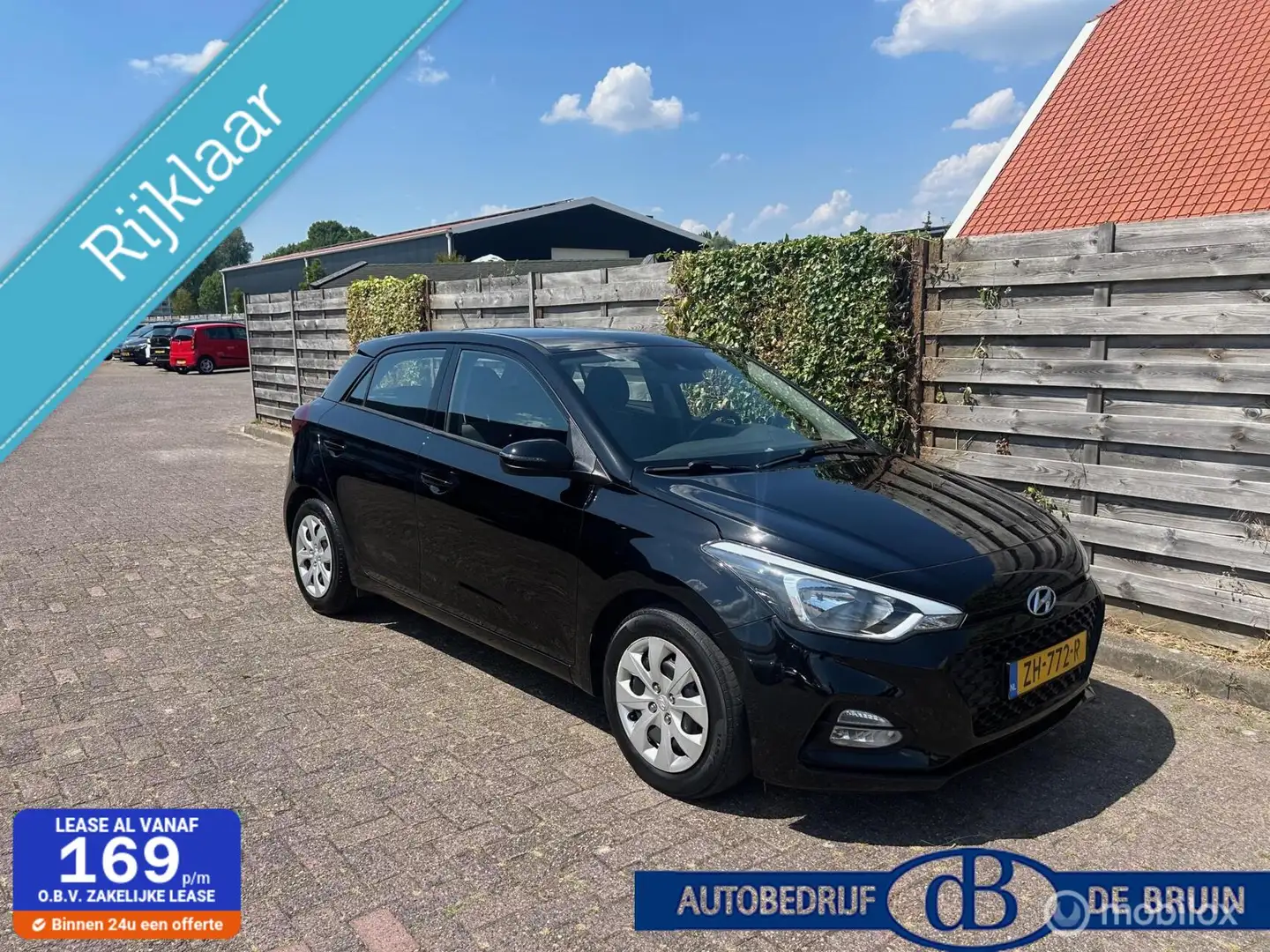 Hyundai i20 1.0 T-GDI i-Motion Zwart - 1