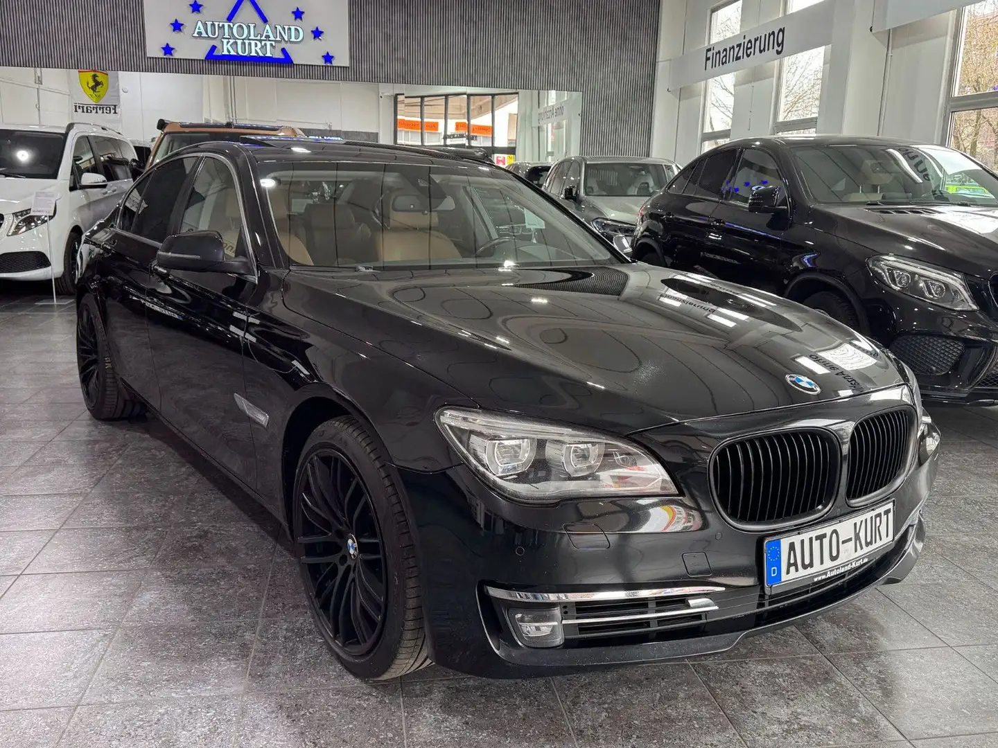 BMW 740 d xDr.*HUD*Softclose*LederBra*Standh*LED*Voll Schwarz - 1