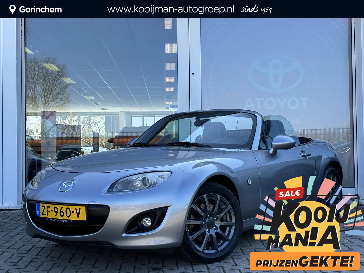 Mazda MX-5 1.8 TS | Leder | Bose Audio | Stoelverwarming | Gris - 1