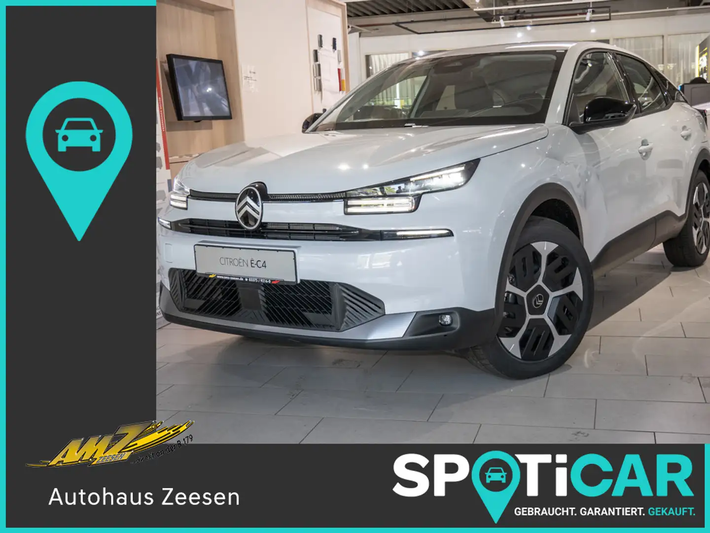 Citroen C4 STANDHZ KAMERA PDC Blanc - 1