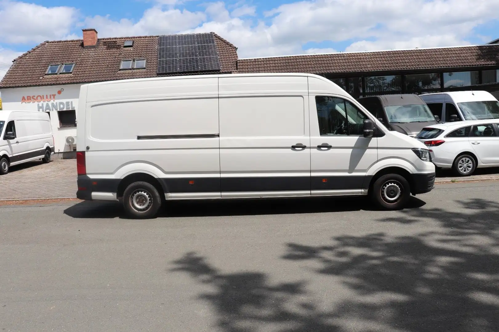 Volkswagen Crafter L4H3 lang hoch 1. Hand PDC  netto 11995€ Blanc - 2
