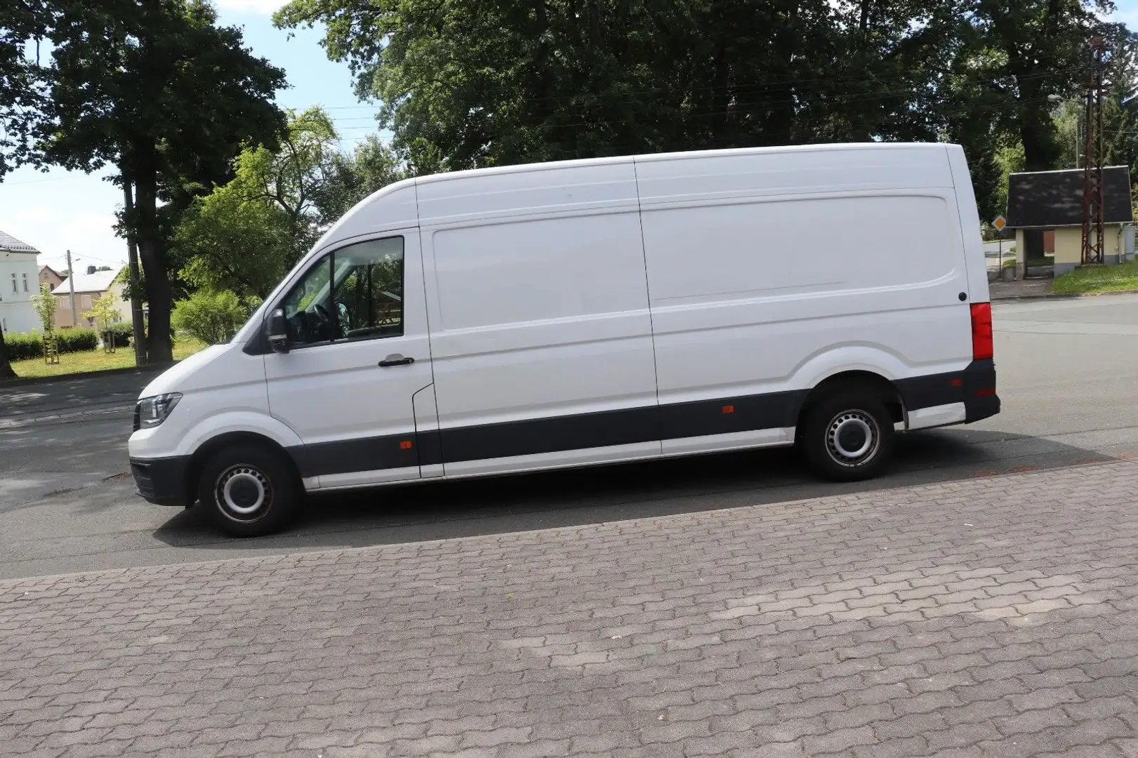 Volkswagen Crafter L4H3 lang hoch 1. Hand PDC  netto 11995€ Blanc - 1