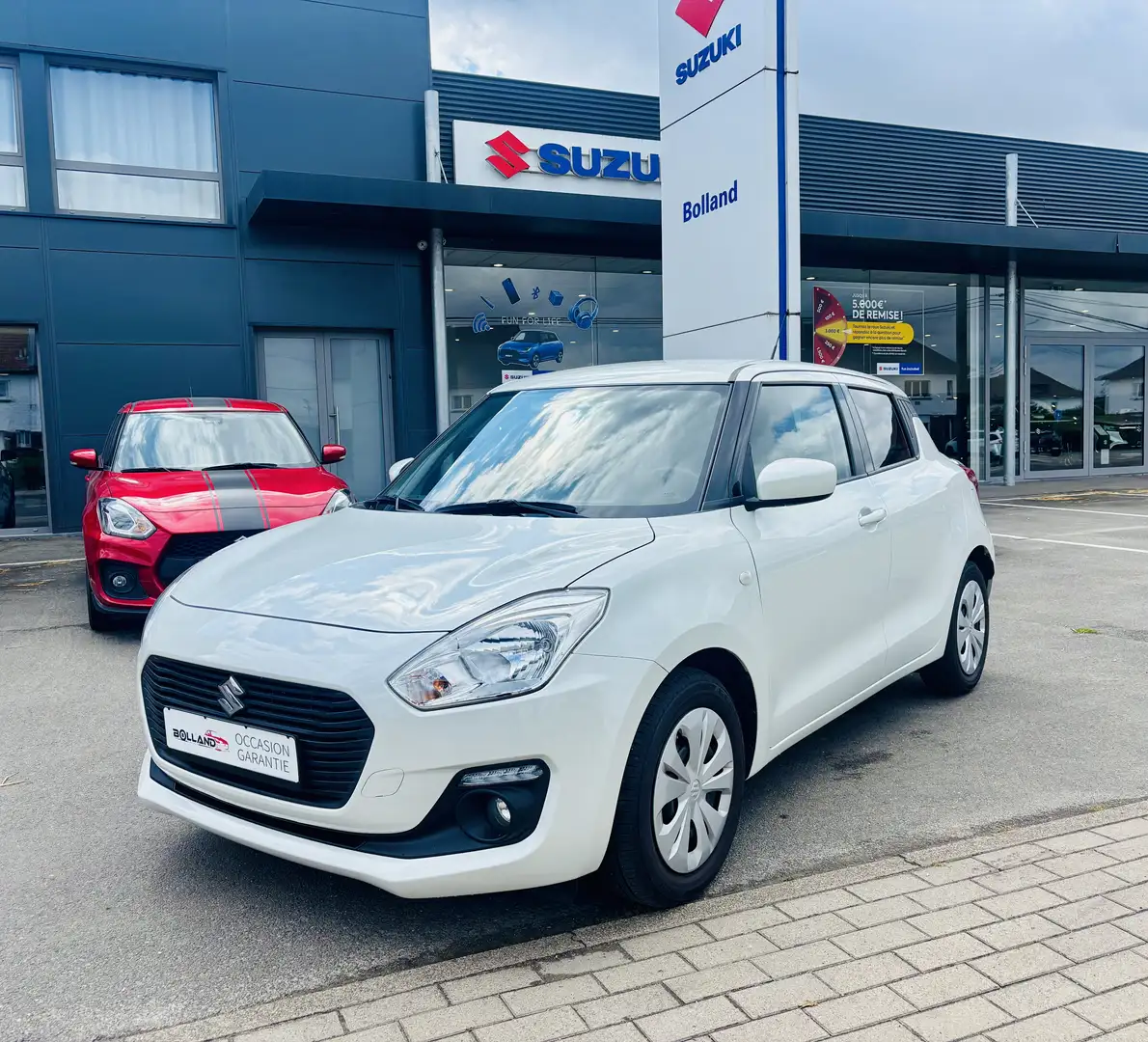 Suzuki Swift Swift 1.2i SHVS GL+/ GARANTIE CONSTR.04/2027 Blanco - 1