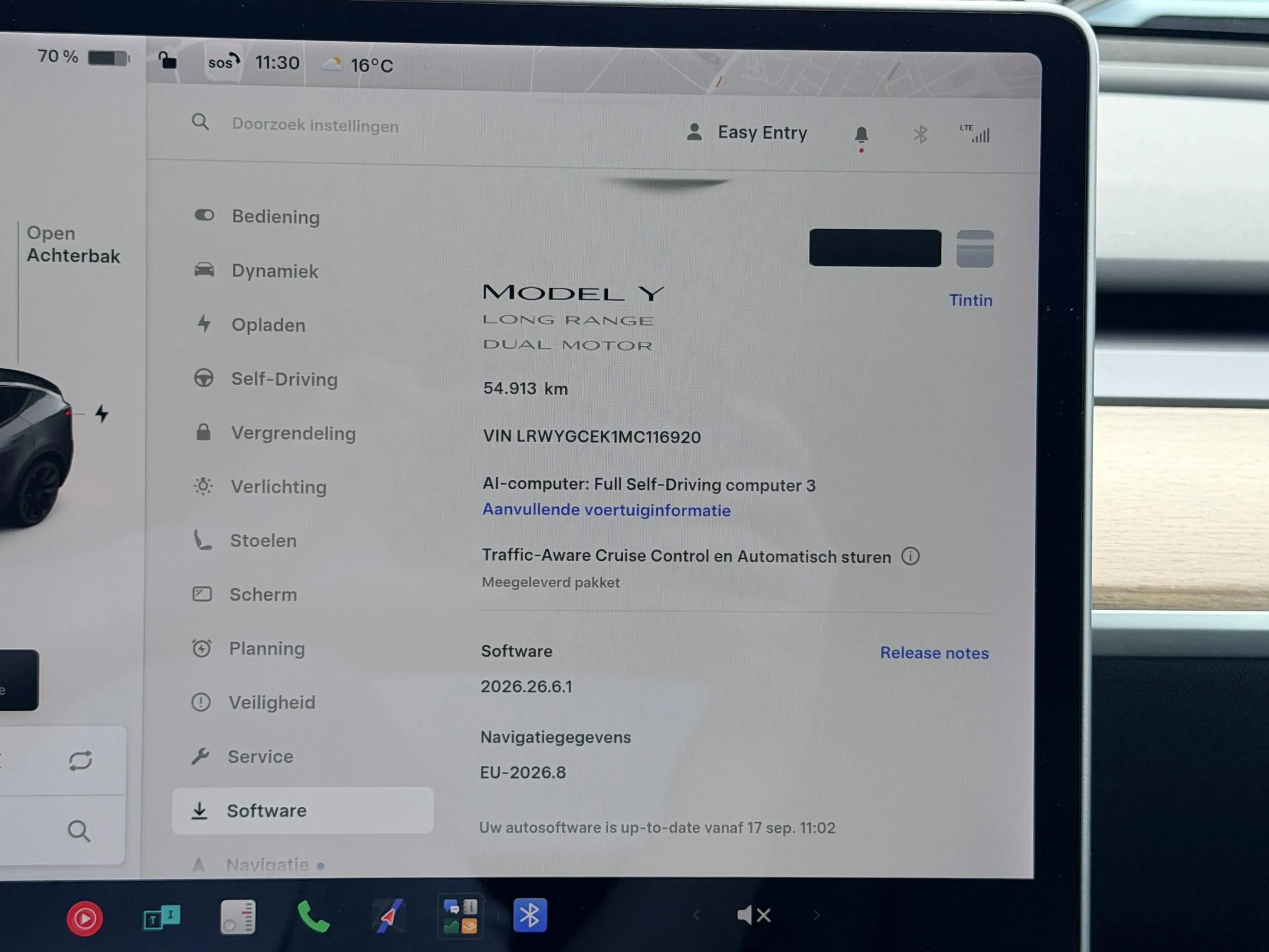 Tesla Model Y Long Range AWD 75 kWh SOH 92,7% | Autopilot | 20'' — photo 25