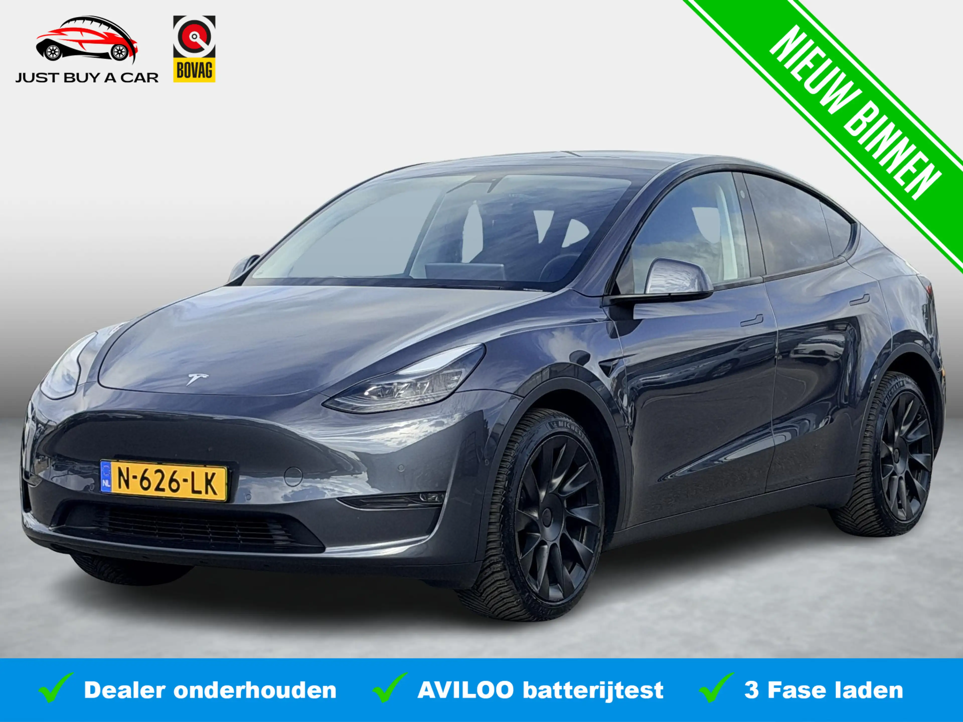 Tesla Model Y Long Range AWD 75 kWh SOH 92,7% | Autopilot | 20''