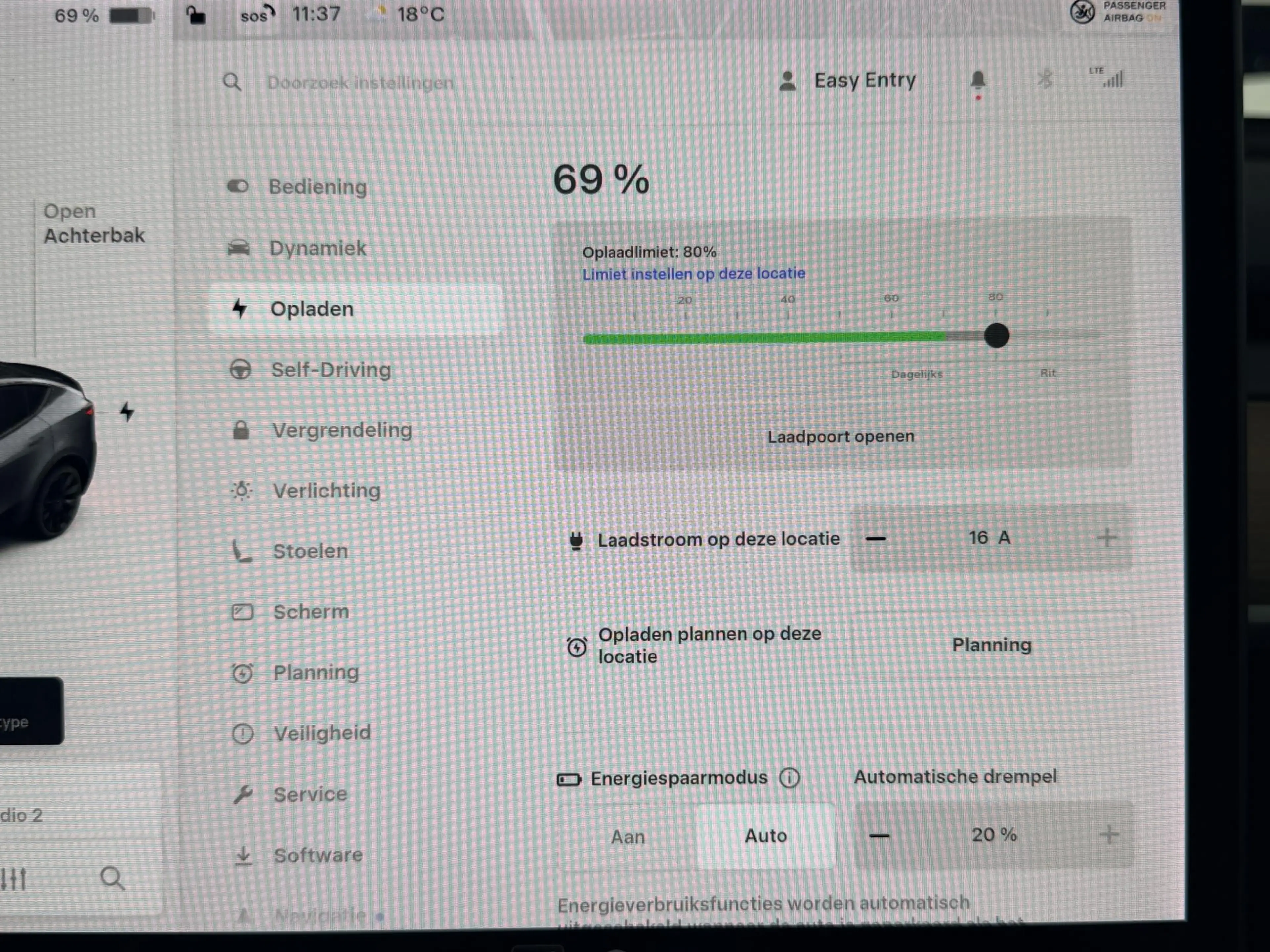 Tesla Model Y Long Range AWD 75 kWh SOH 92,7% | Autopilot | 20'' — photo 27