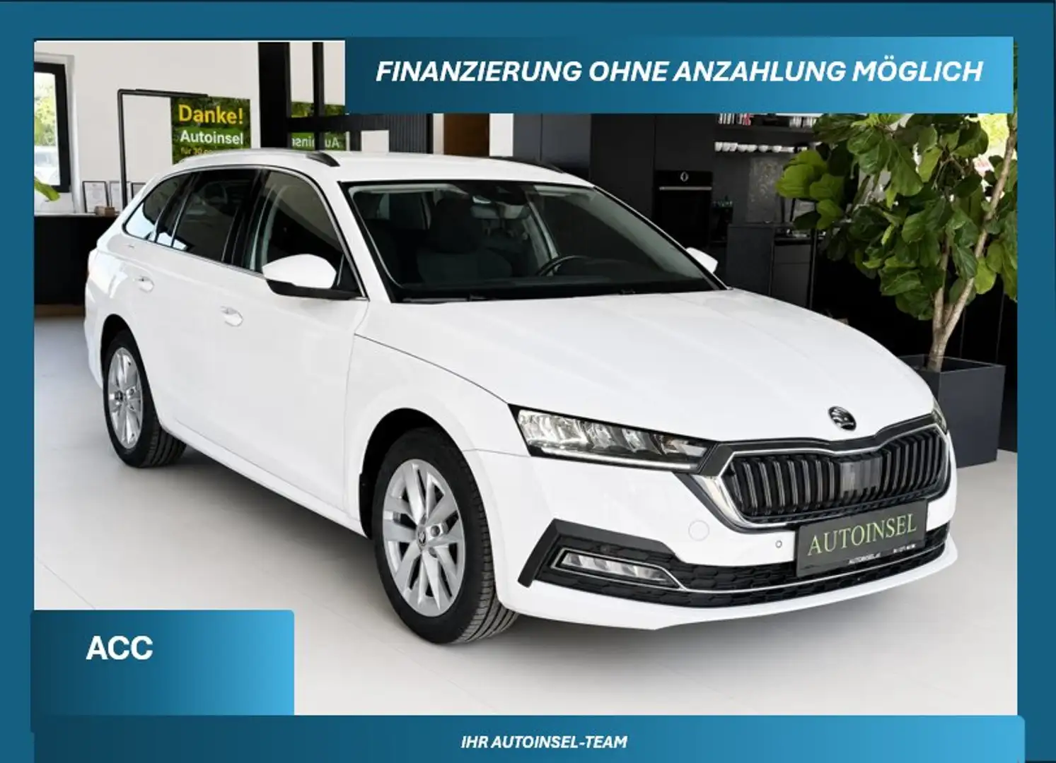 Skoda Octavia Style DSG Vitrual Tacho-Kamera-ACC Weiß - 2