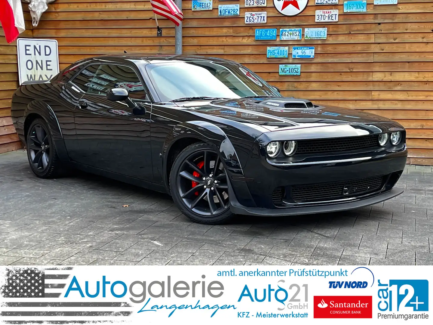 Dodge Challenger 5,7L SHAKER Widebody Schiebed. BREMBO Schwarz - 1