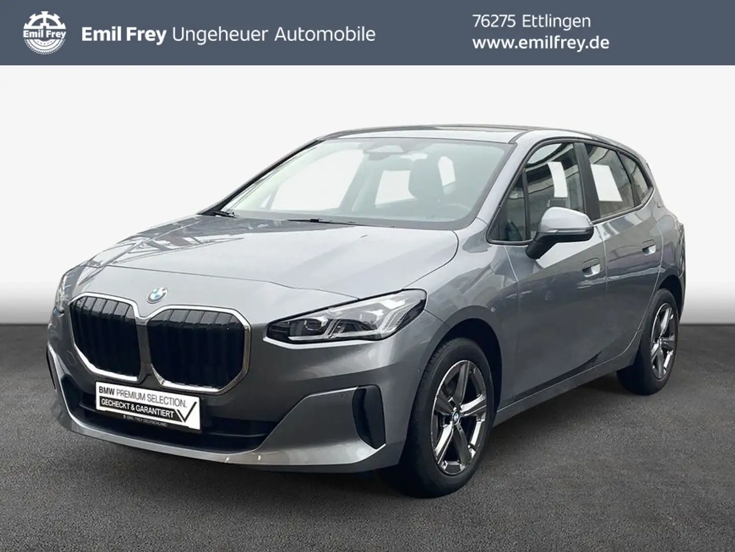 BMW 218 218d Active Tourer Aut. Grau - 1