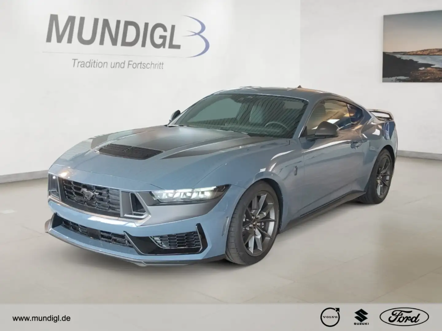 Ford Mustang Fastback 5.0 Ti-VCT V8 334 Dark Horse Navi Leder S Azul - 1