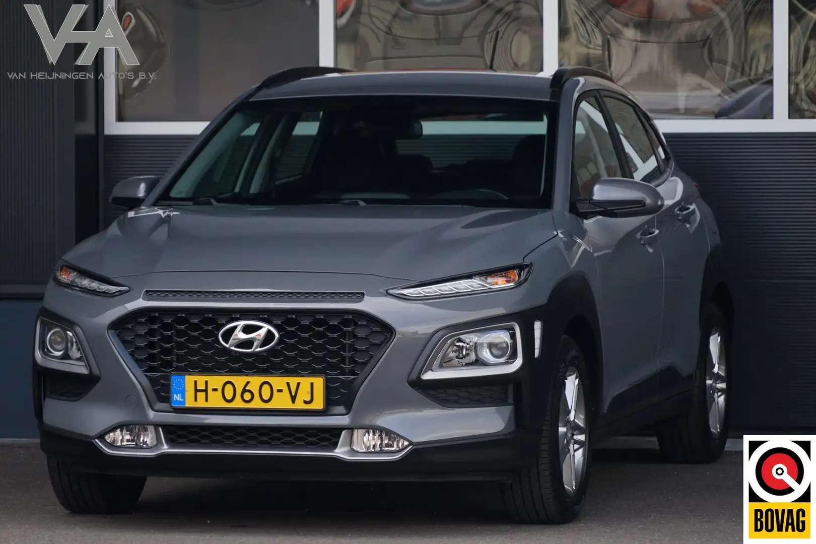 Hyundai KONA 1.0 T-GDI Comfort, CarPlay, cruise, cam. trekh. Grijs - 1
