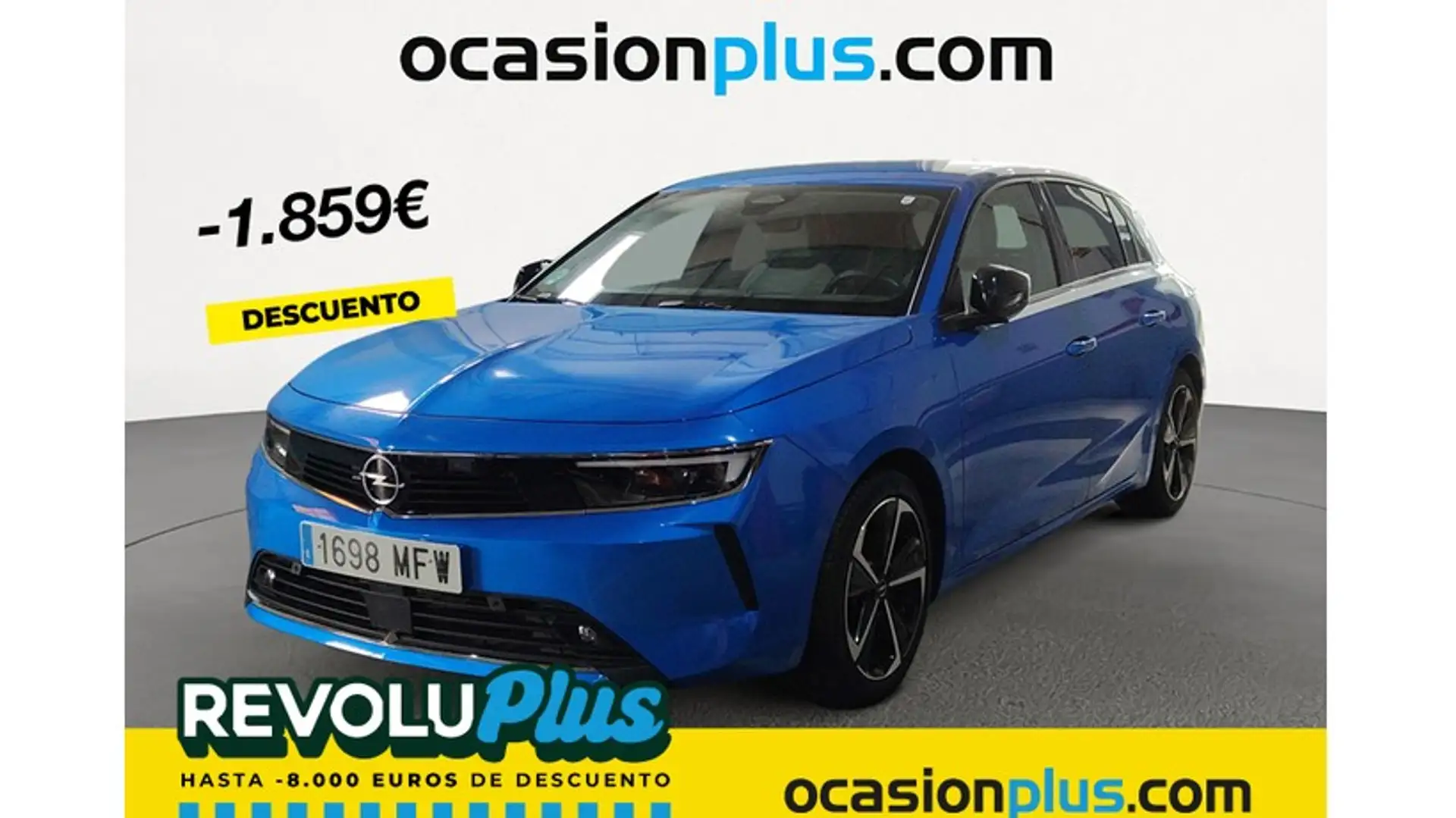 Opel Astra 1.5D DTH S/S Elegance Aut. 130 Bleu - 1