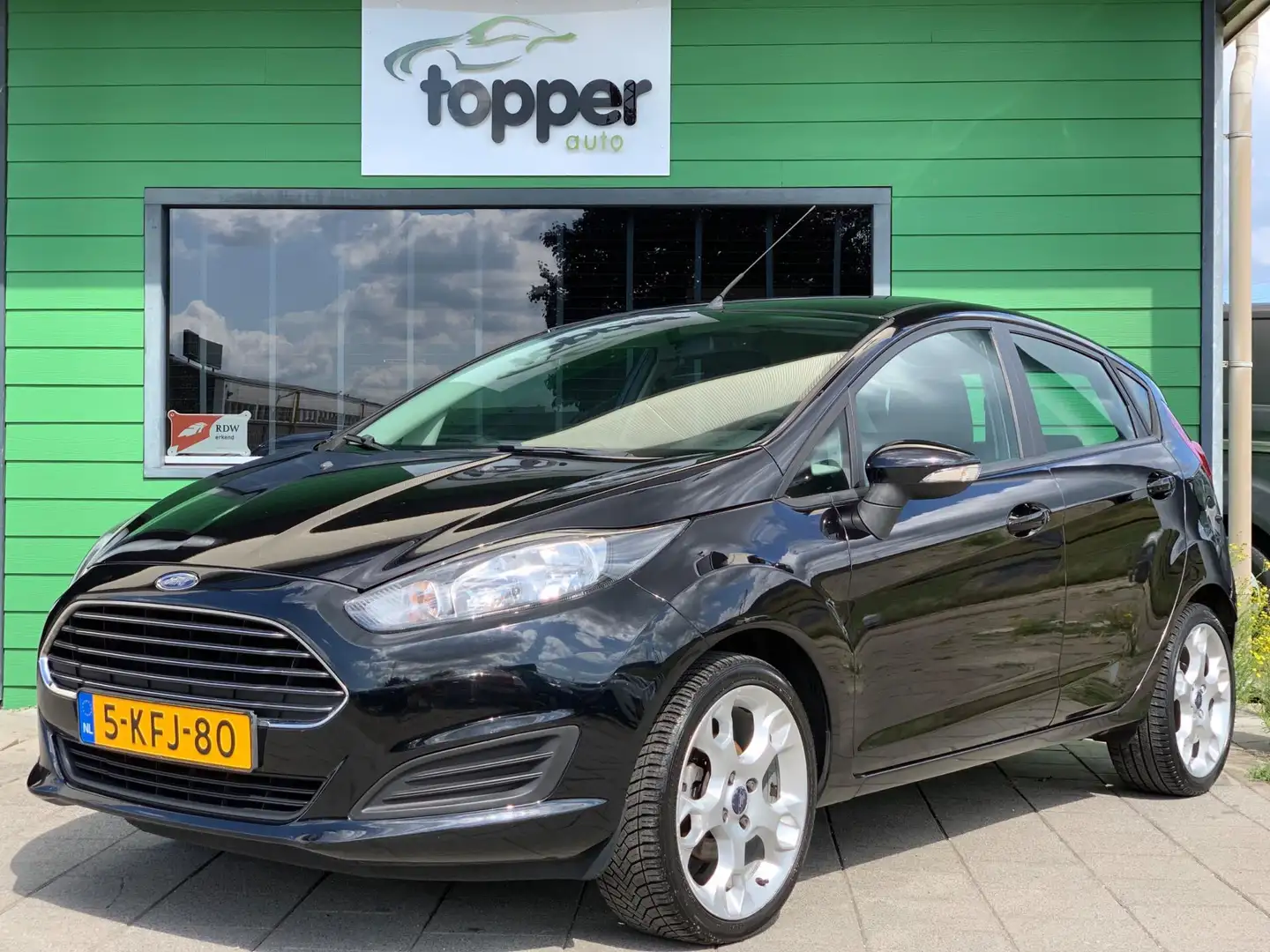 Ford Fiesta 1.0 Champion | Elektrische Ramen | Airco | Zwart - 1