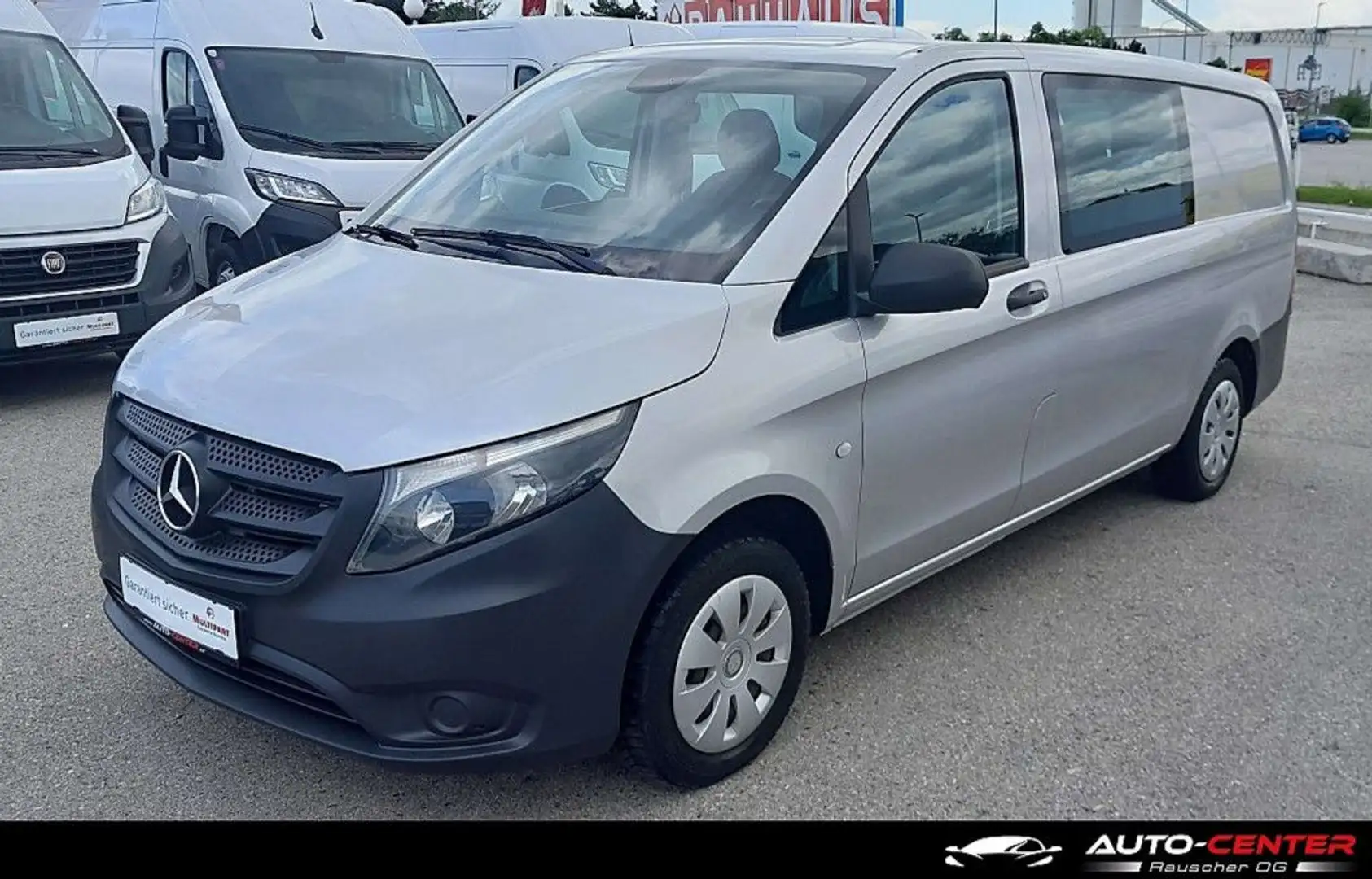 Mercedes-Benz Vito 114 CDI lang Doka ** Netto € 19.990,- ** Silber - 1