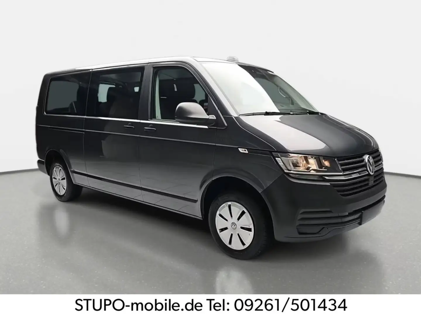 Volkswagen T6 Kombi LR 2.0TDI AHK 2,5T PDC SHZ Flügel Grau - 2