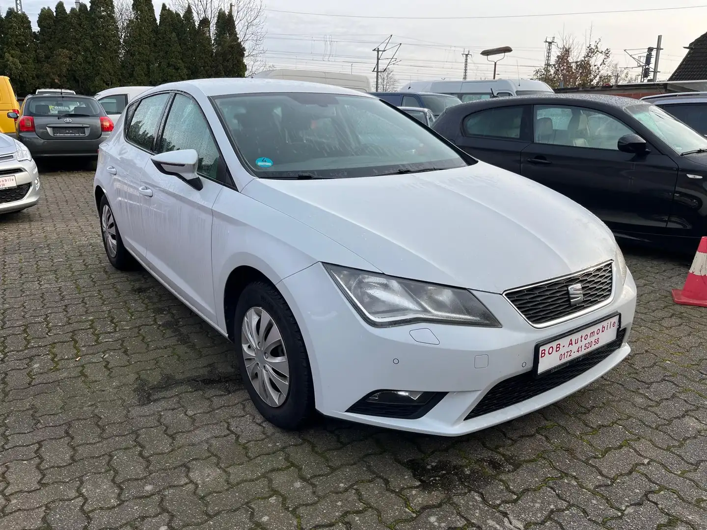 SEAT Leon Style 1-Hand 6-Gang Euro-5 PDC Blanc - 1
