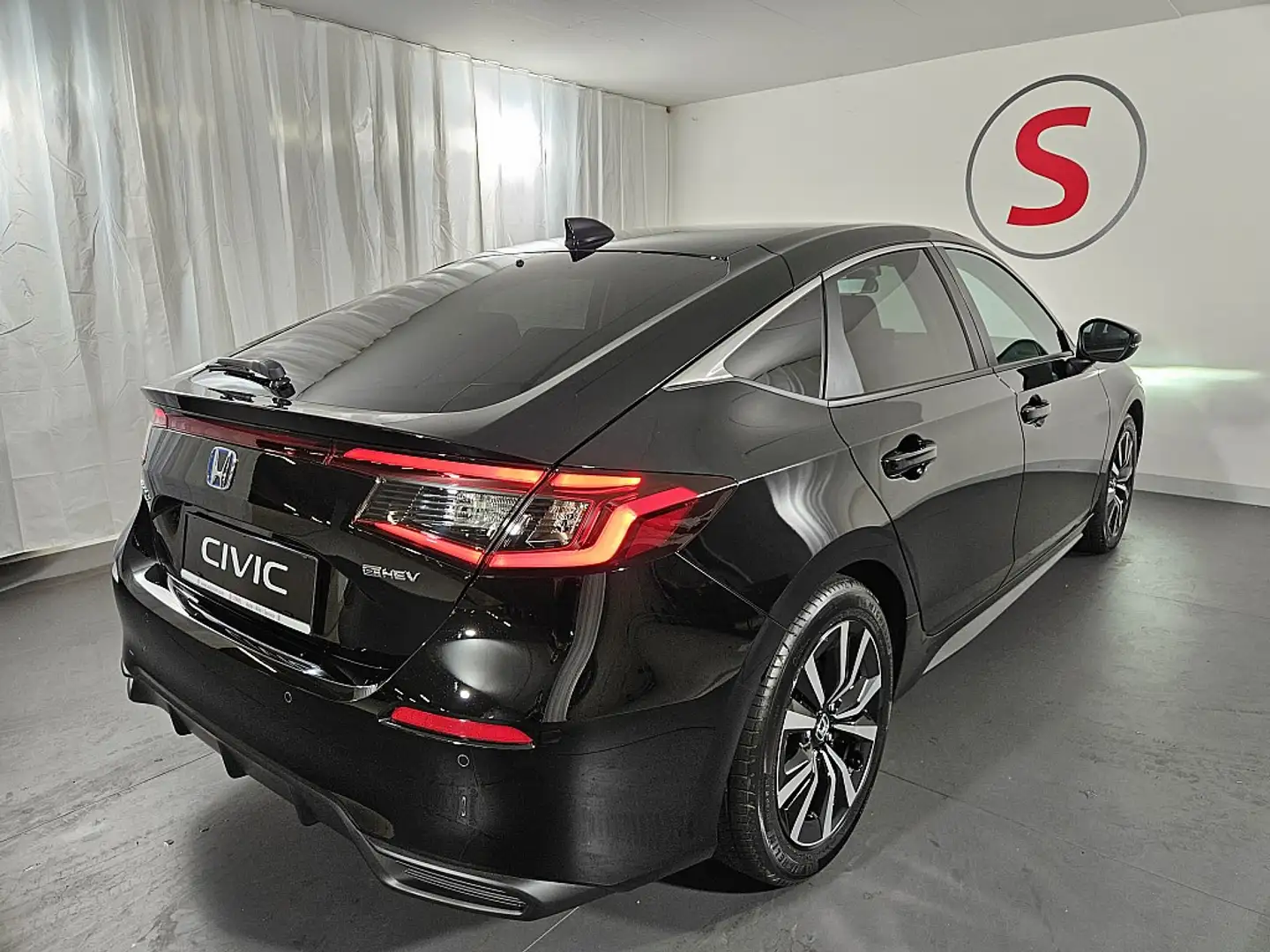 Honda Civic Hybrid Elegance Aut. |Auto Stahl Wien 23 Schwarz - 2