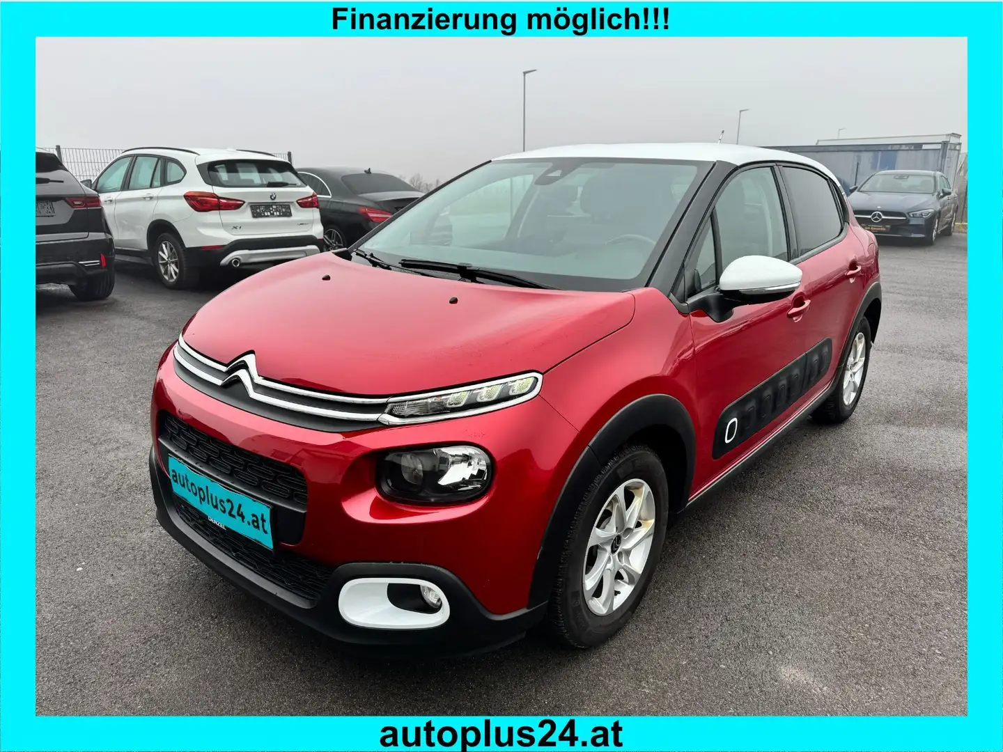 Citroen C3 PureTech 110 S&S EAT6 Shine Rot - 1