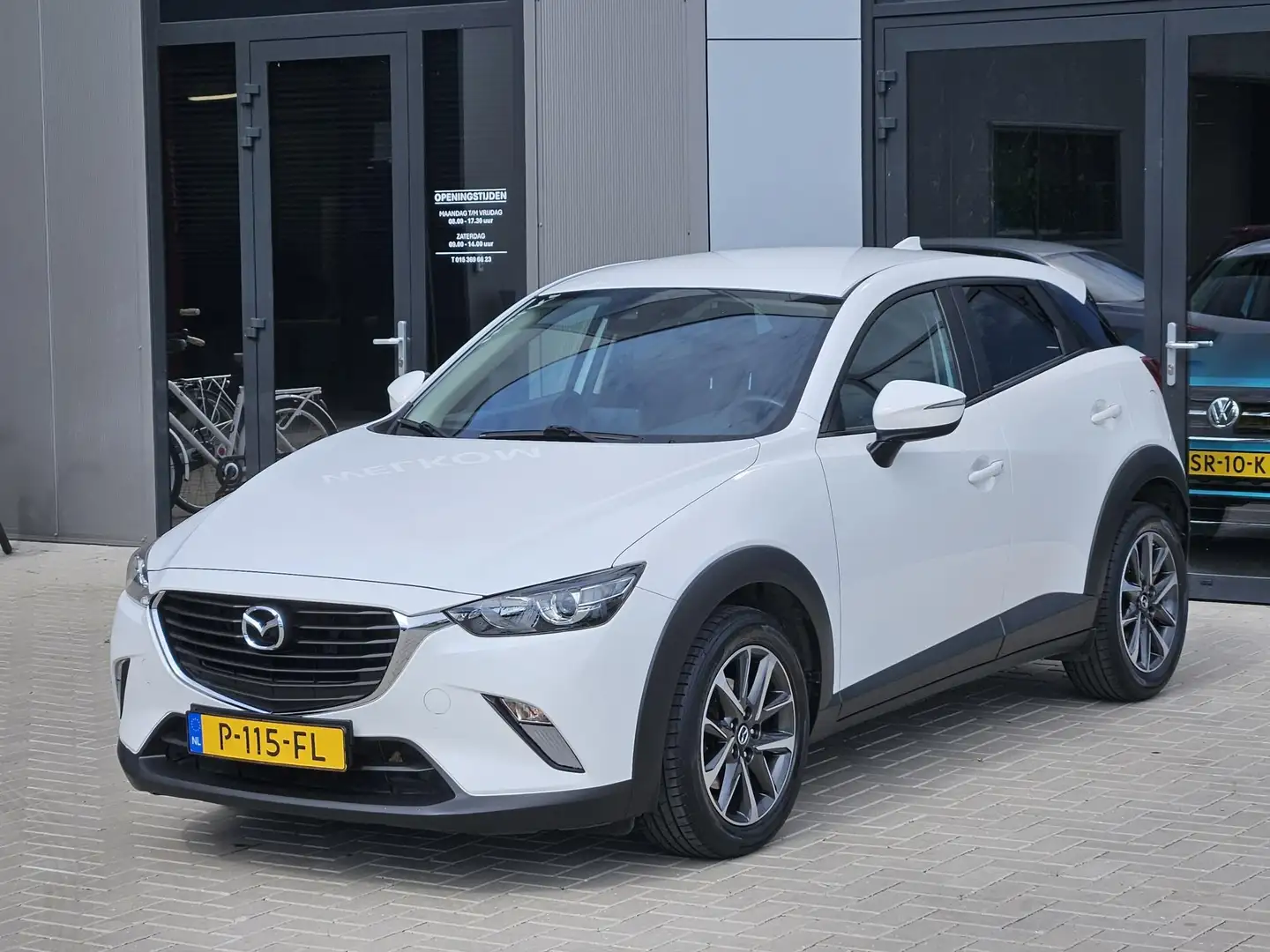 Mazda CX-3 2.0 SkyActiv-G 120 Dynamic Navi 1e eig. Wit - 2