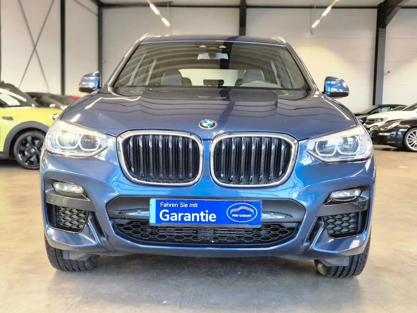 BMW X3 XDRIVE 20 d M SPORT LEDER NAVI LED STANDHZ Blau - 2