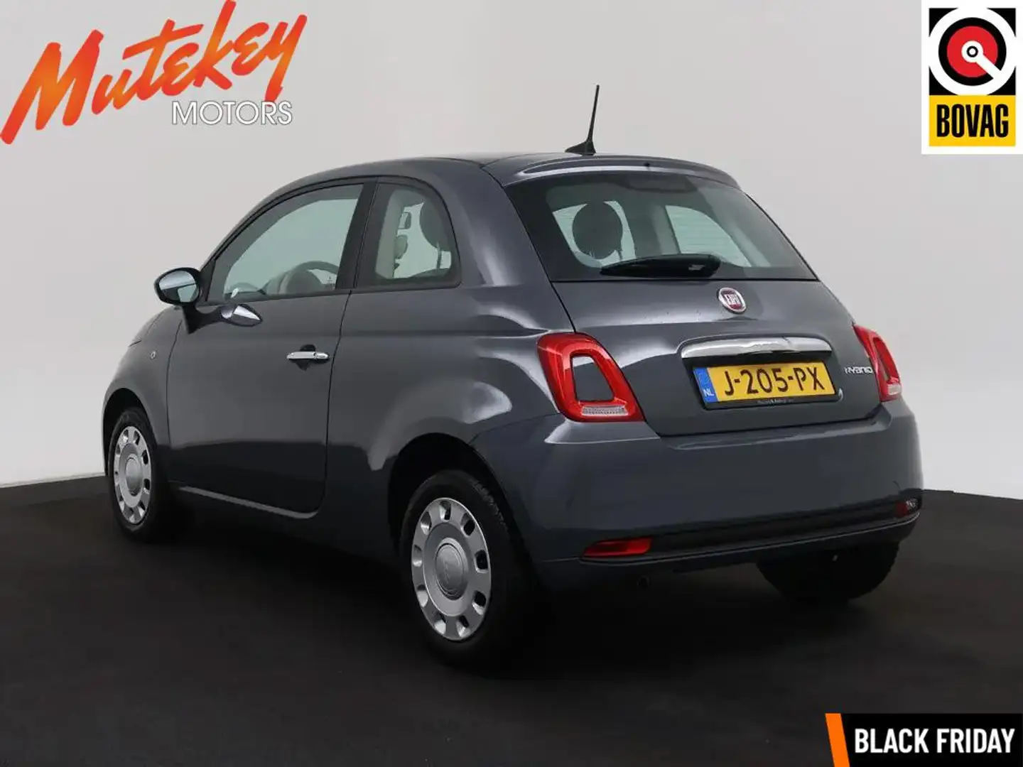 Fiat 500 1.0 Hybrid Pop | 1e eigenaar Grau - 2